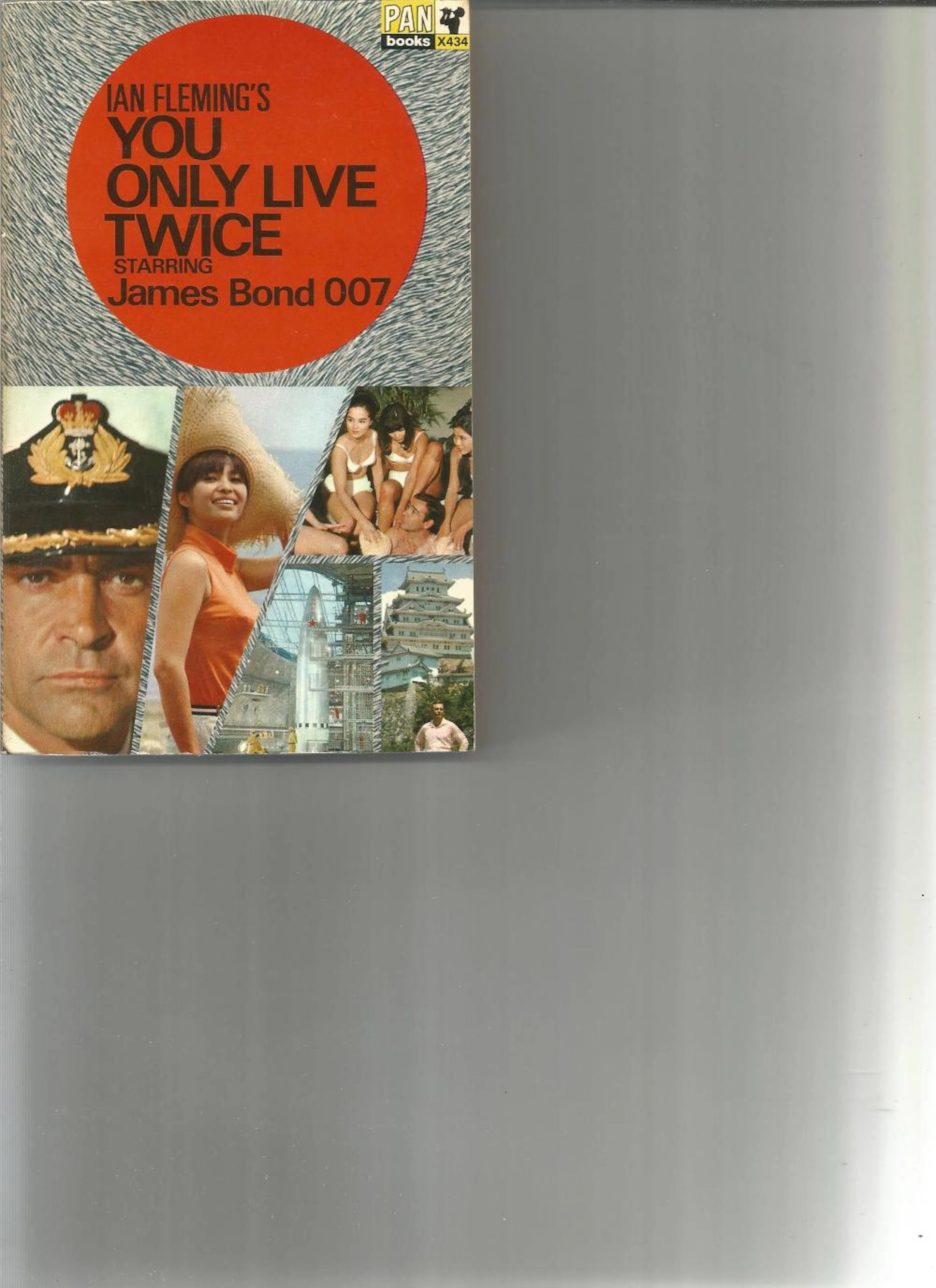 James Bond You Only Live Twice by Ian Fleming. Unsigned 2nd edition paperback book printed in 1966