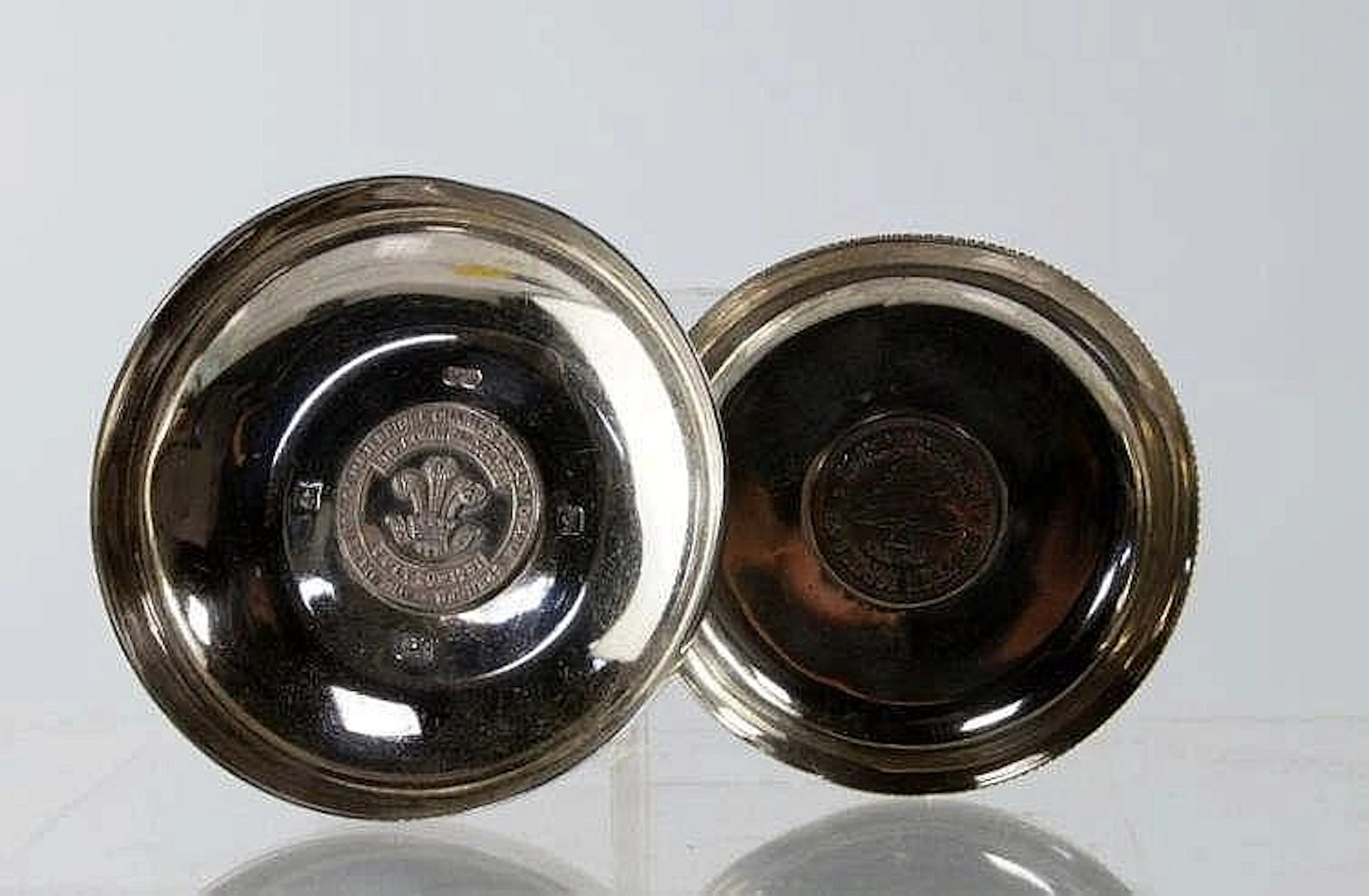 A Queen Elizabeth II silver dish