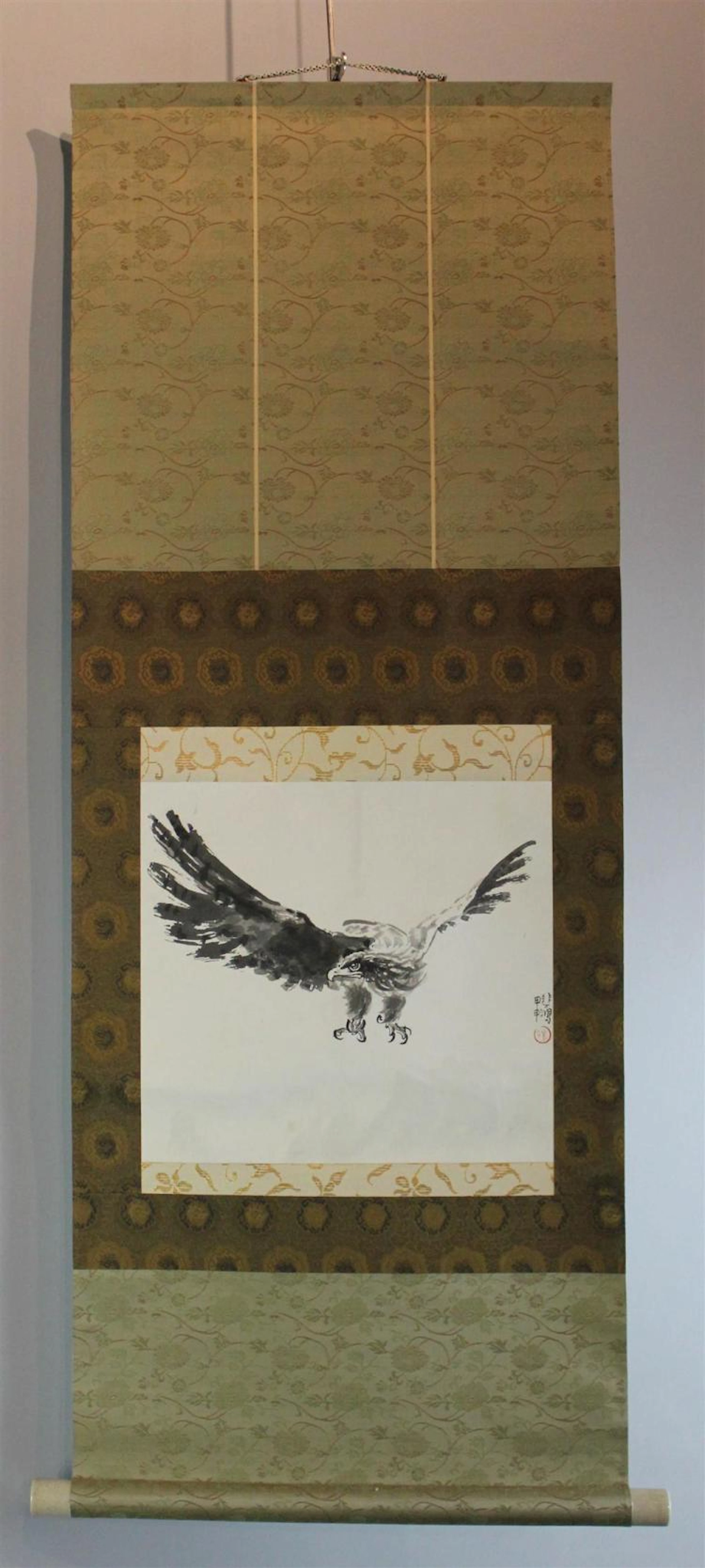 AFTER XU BEIHONG CHINESE HAWK Print on paper: 11 1/4 x 12 in.