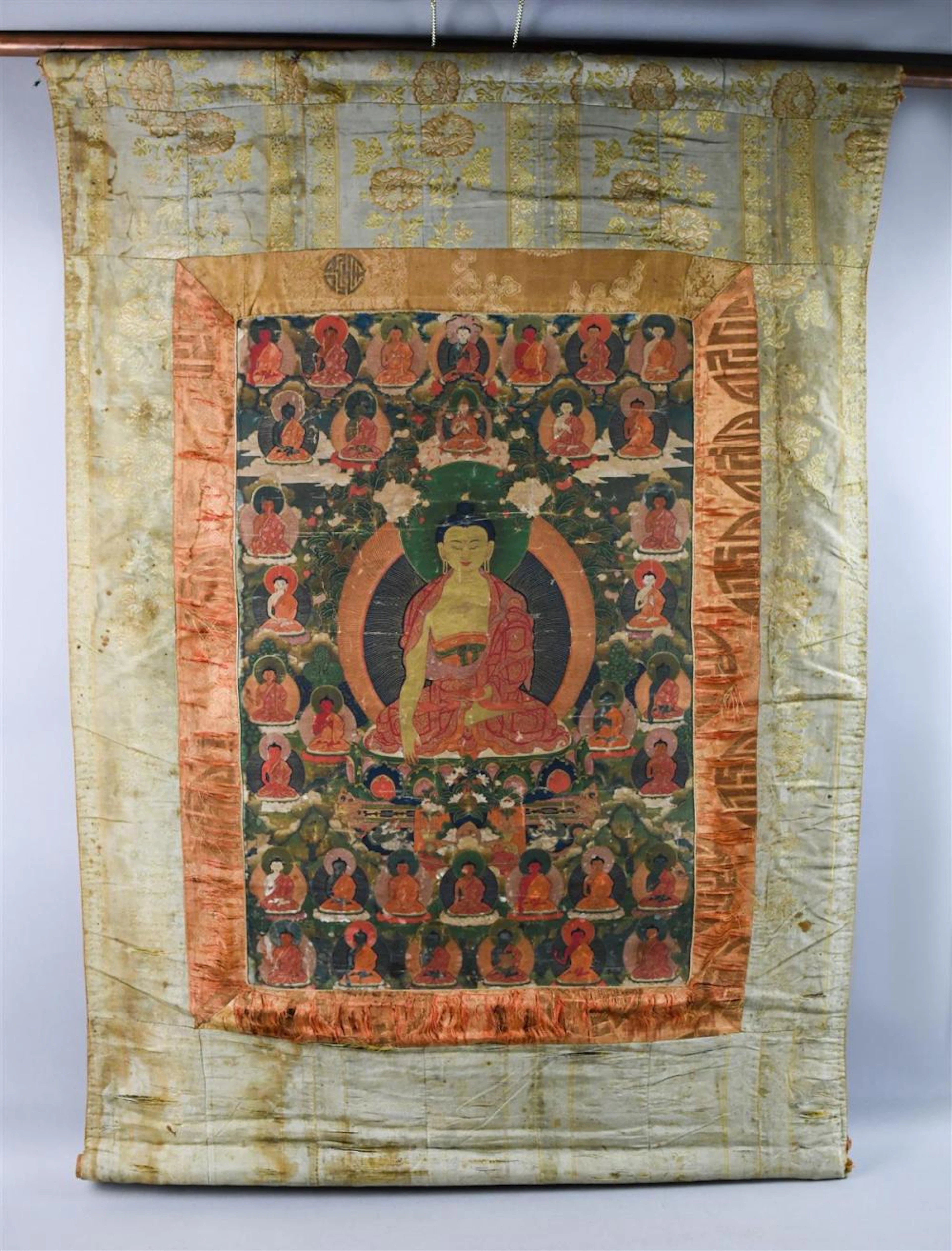 SINO-TIBETAN THANGKA OF THE BUDDHA
