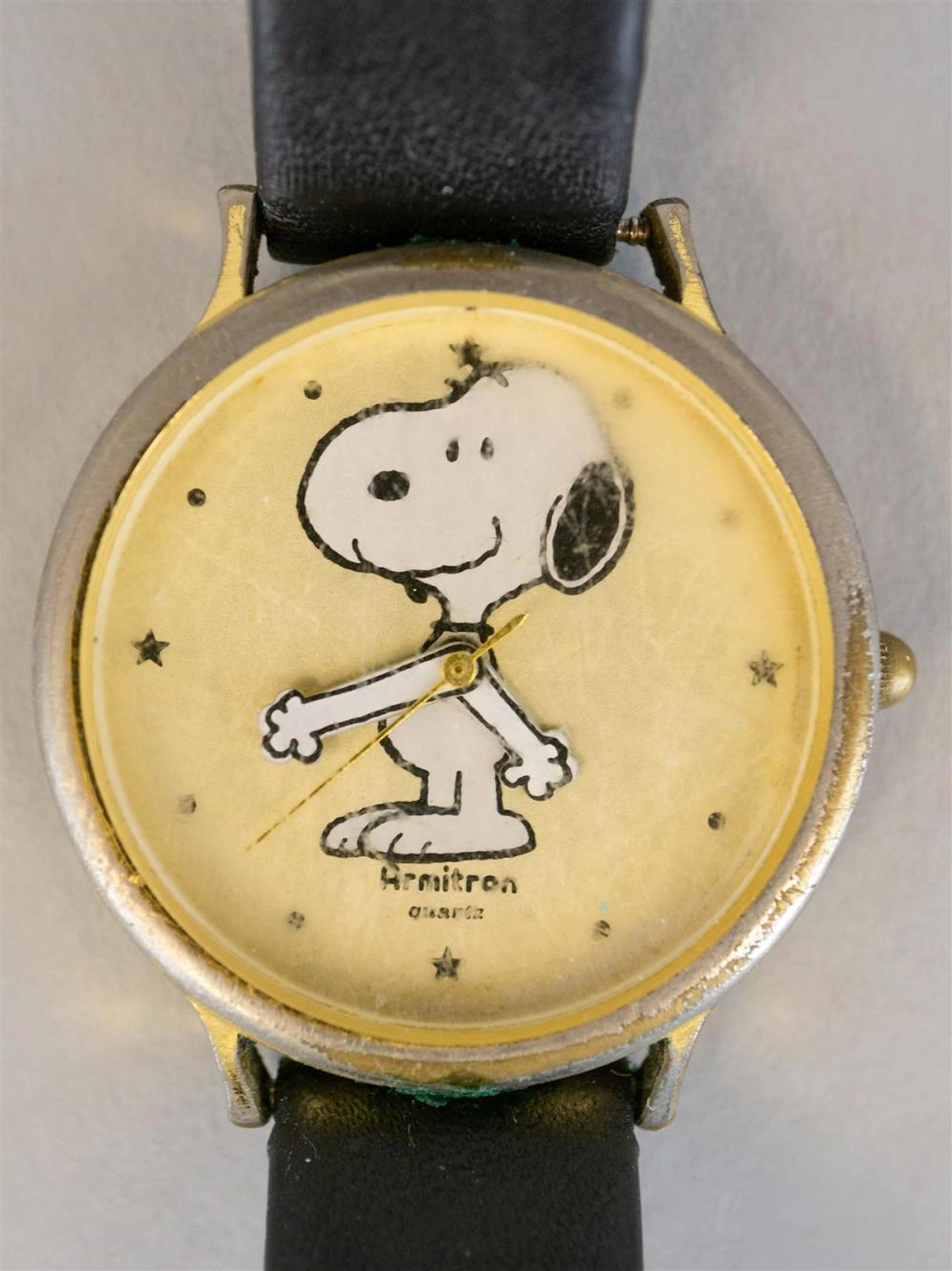 COLLECTION OF SEVEN "PEANUTS" CHARACTER WATCHES
