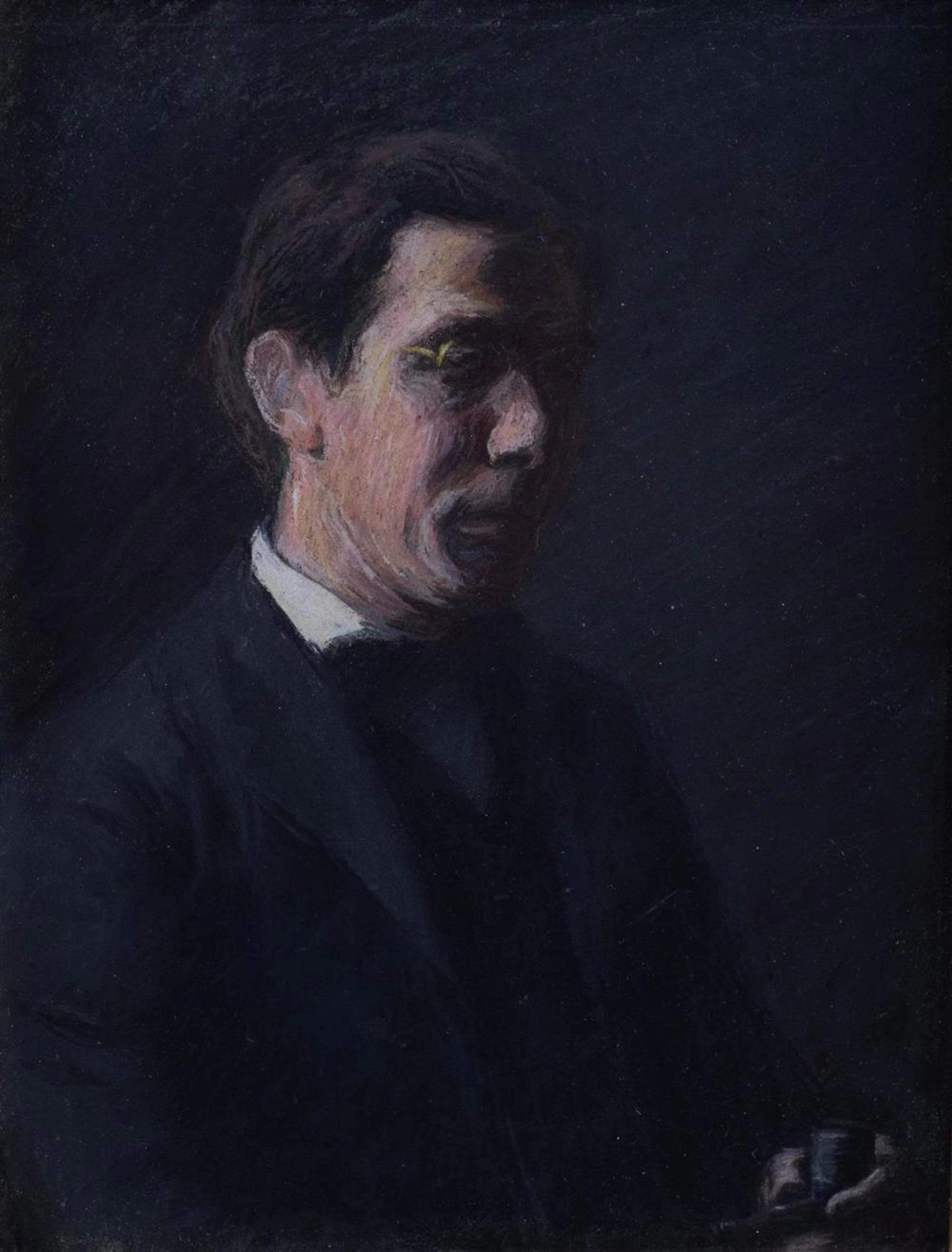 MAURICE FEELY (AMERICAN, 2OTH CENTURY) PORTRAIT Pastel: 11 1/2 x 9 in. (sight)