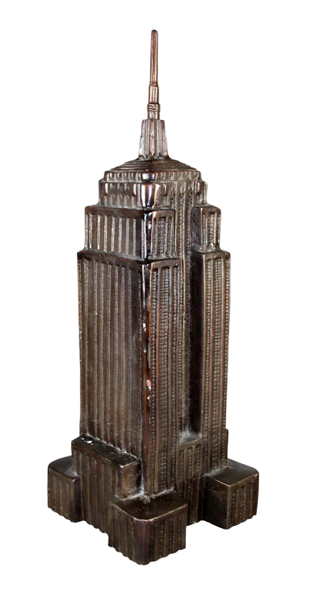 Architectural sculptural model of the Empire State...