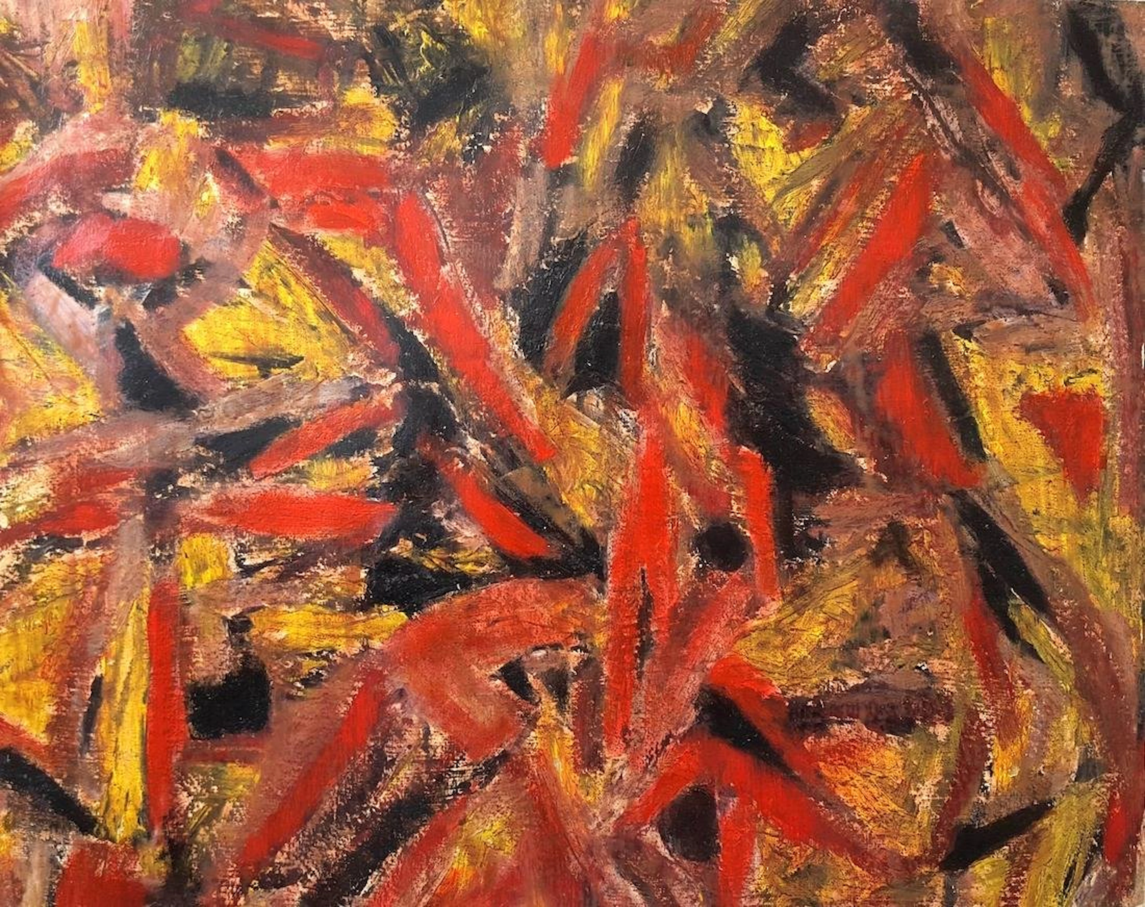 Fred Thieler German Modern Abstract Painting
