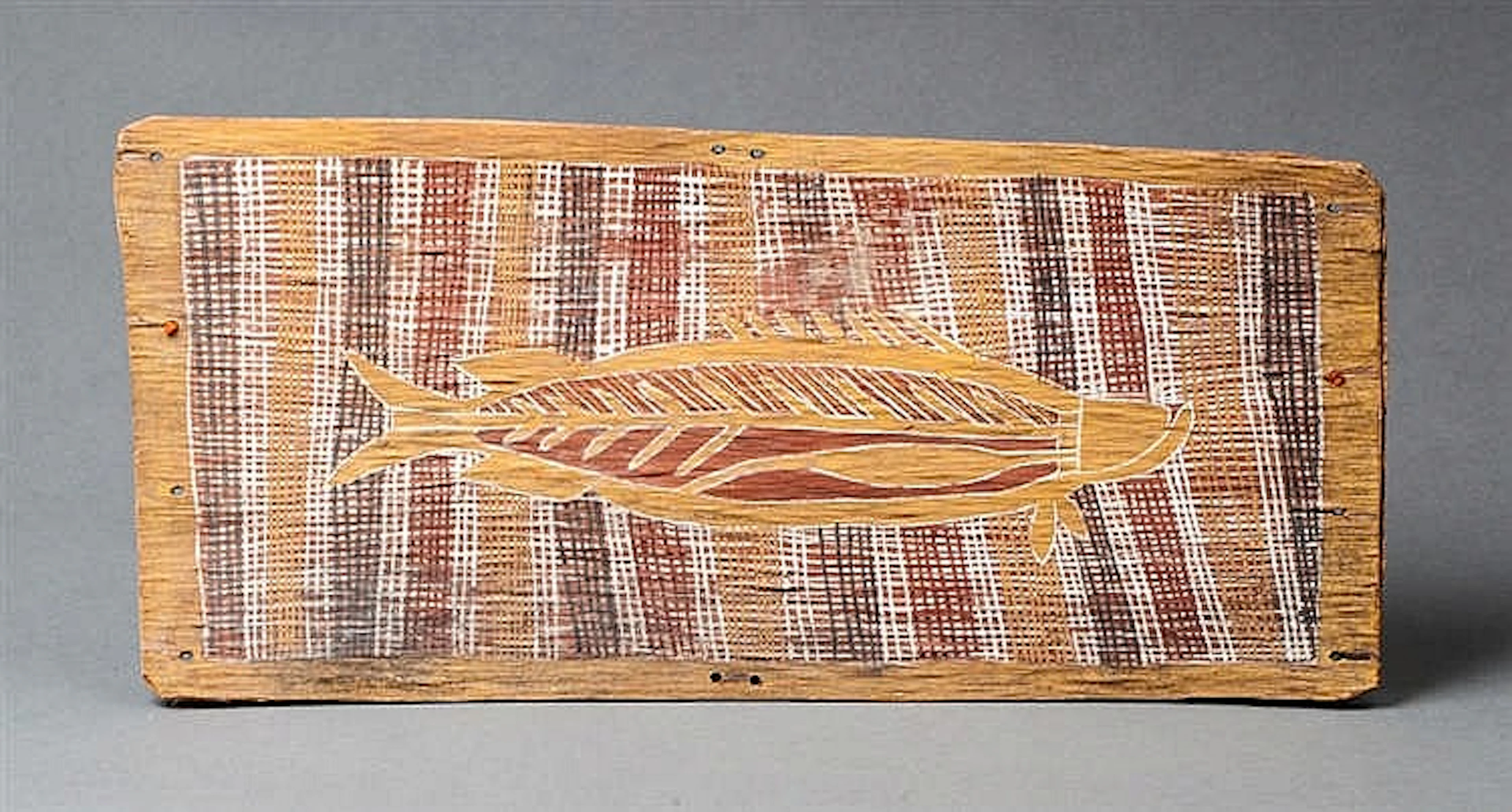 Bark Painting : Unknown artis - Barramundi