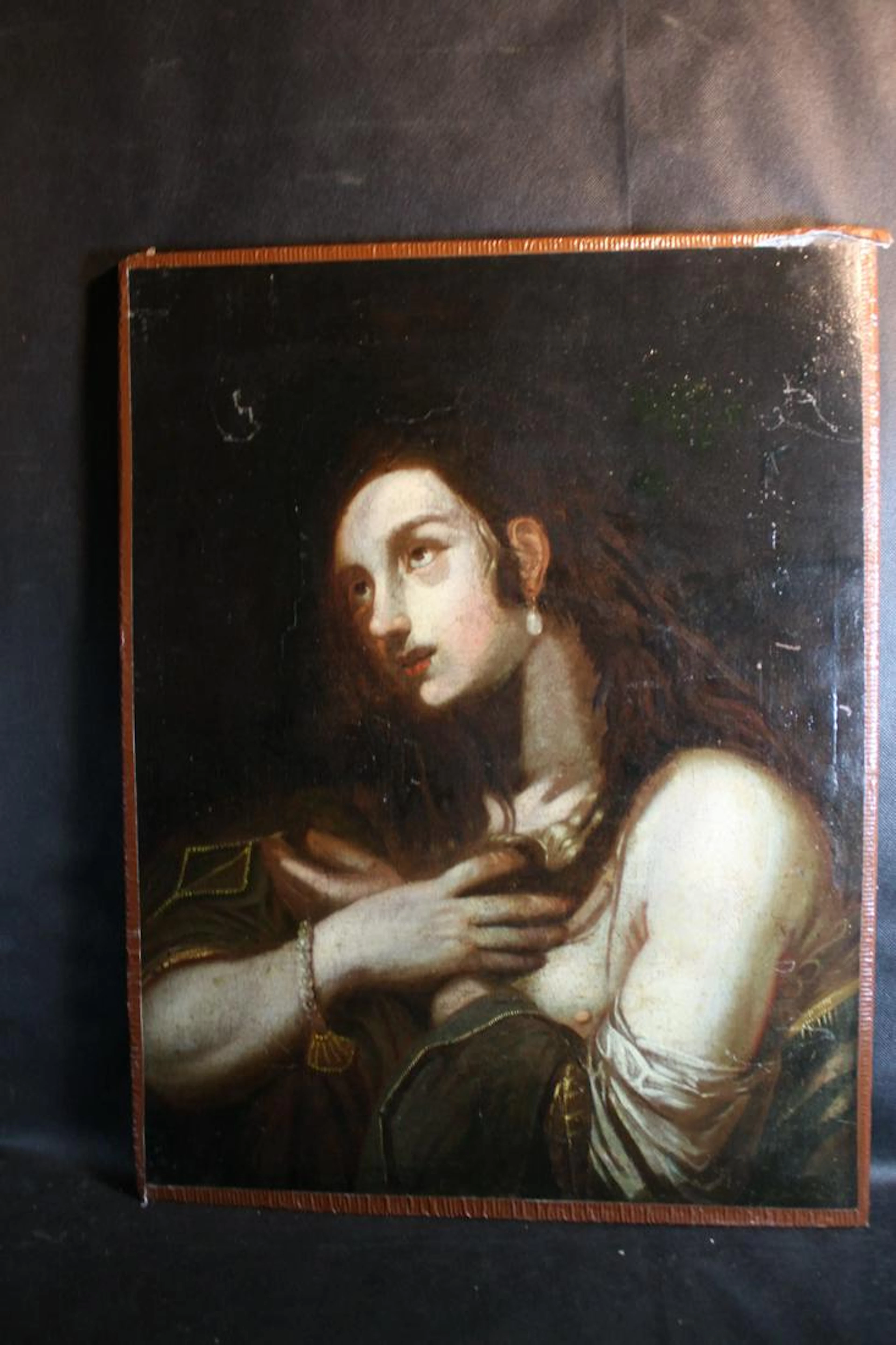 Unsigned 17th Cent. Oil on Canvas