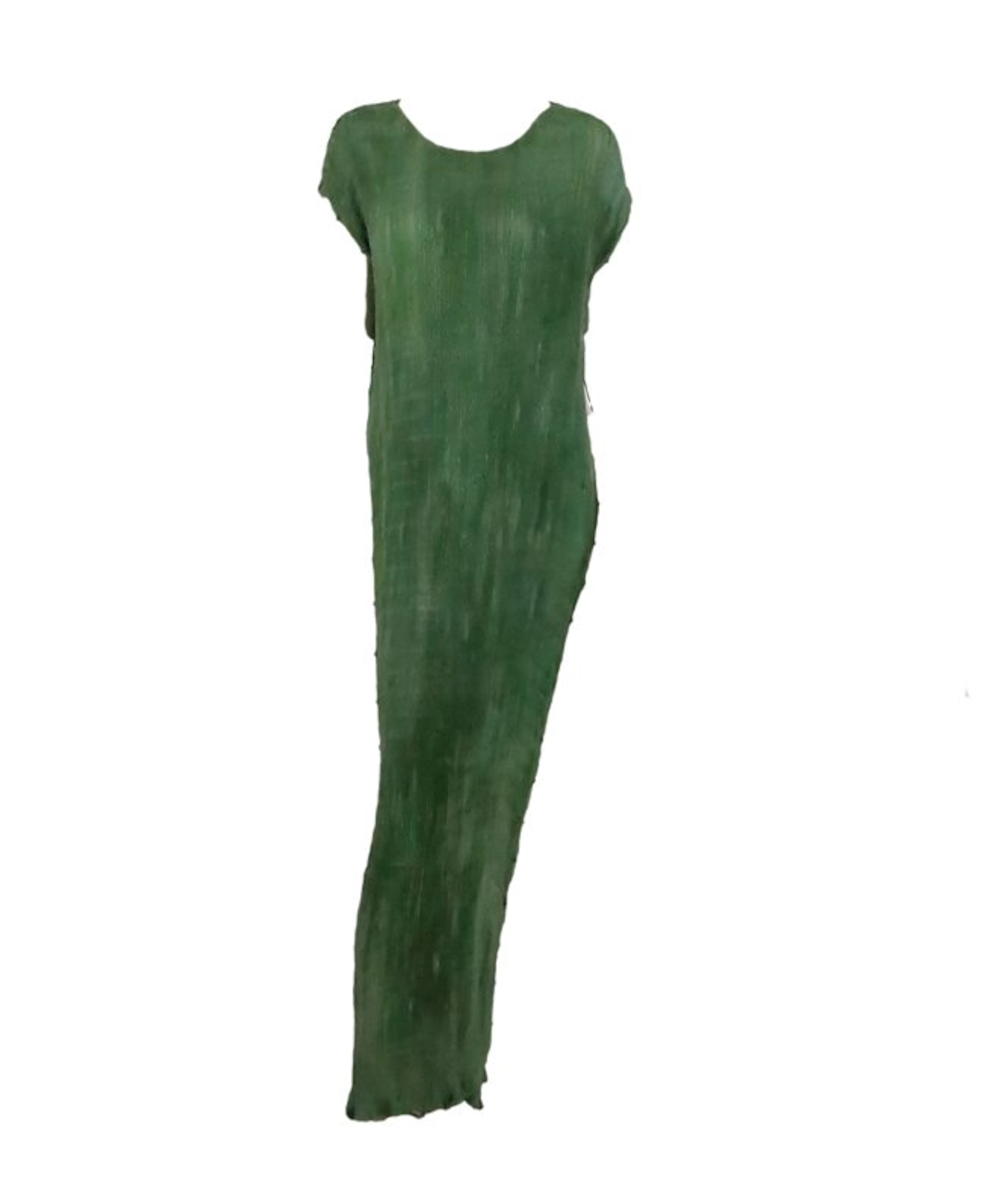 Venetia Studium Fortuny Delphos Sea Green Pleated Gown