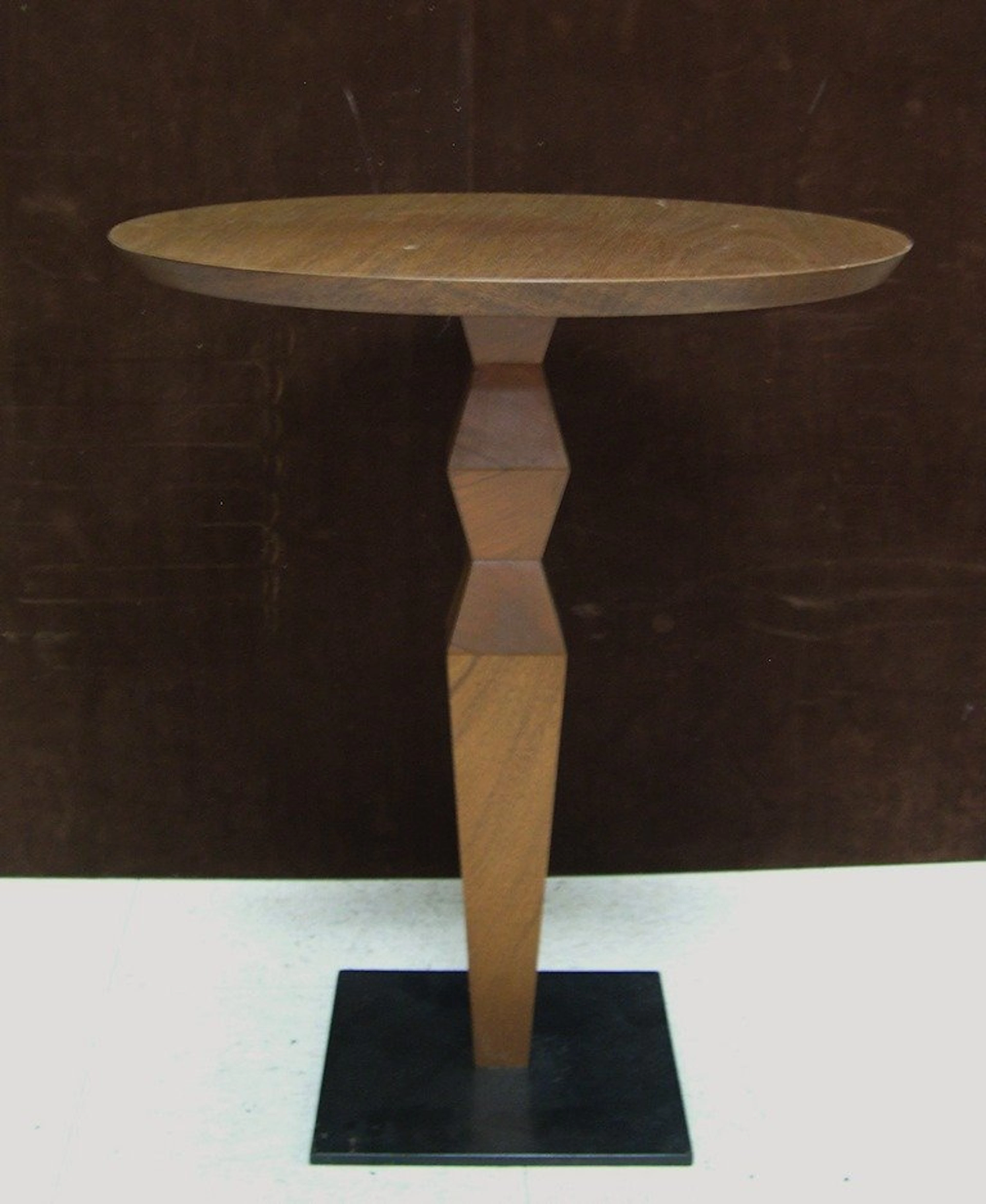 Christian Liaigre Modernist Circular Pedestal Side