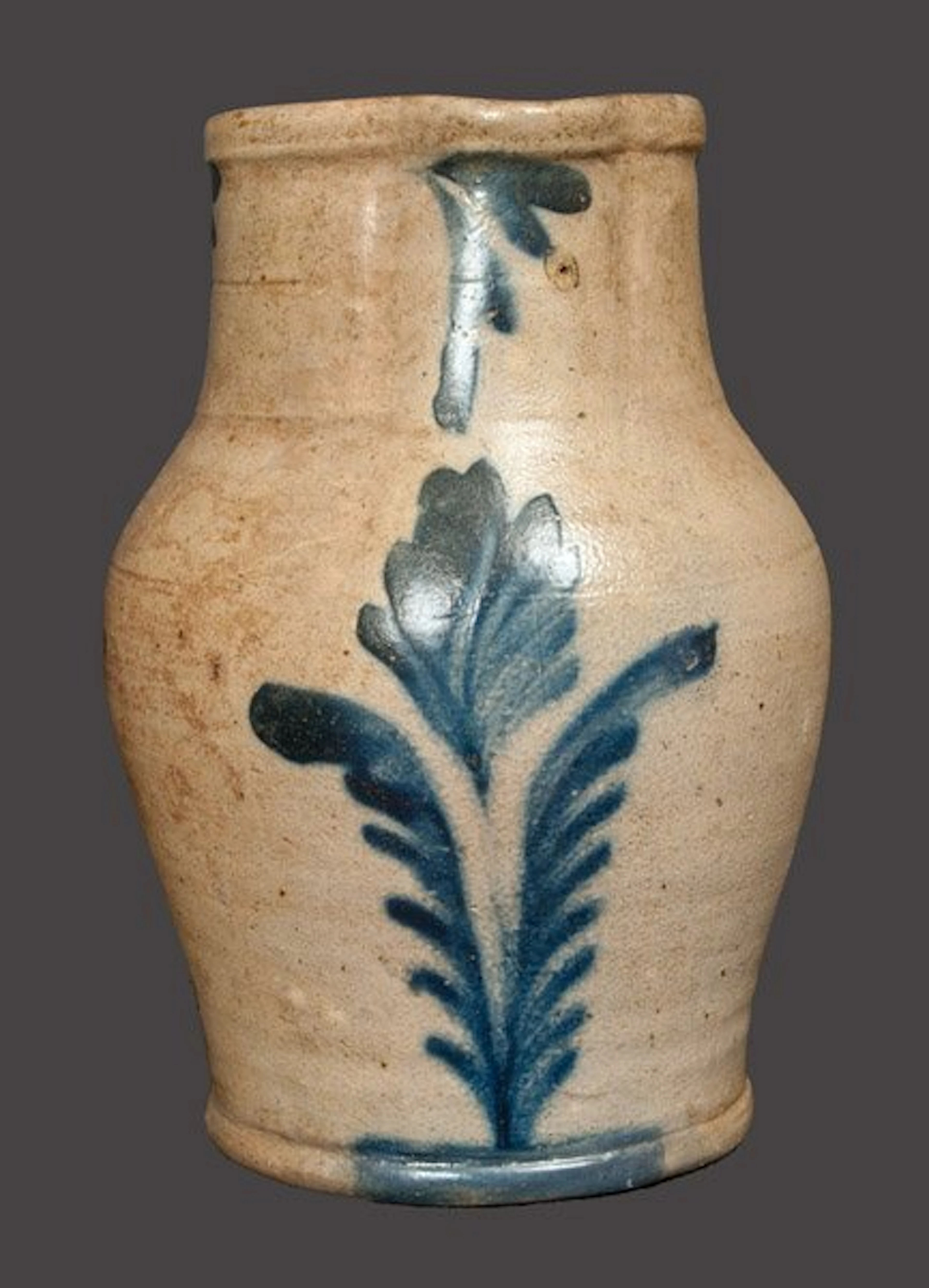 1/2 Gal. Stoneware Pitcher att. Richard Remmey
