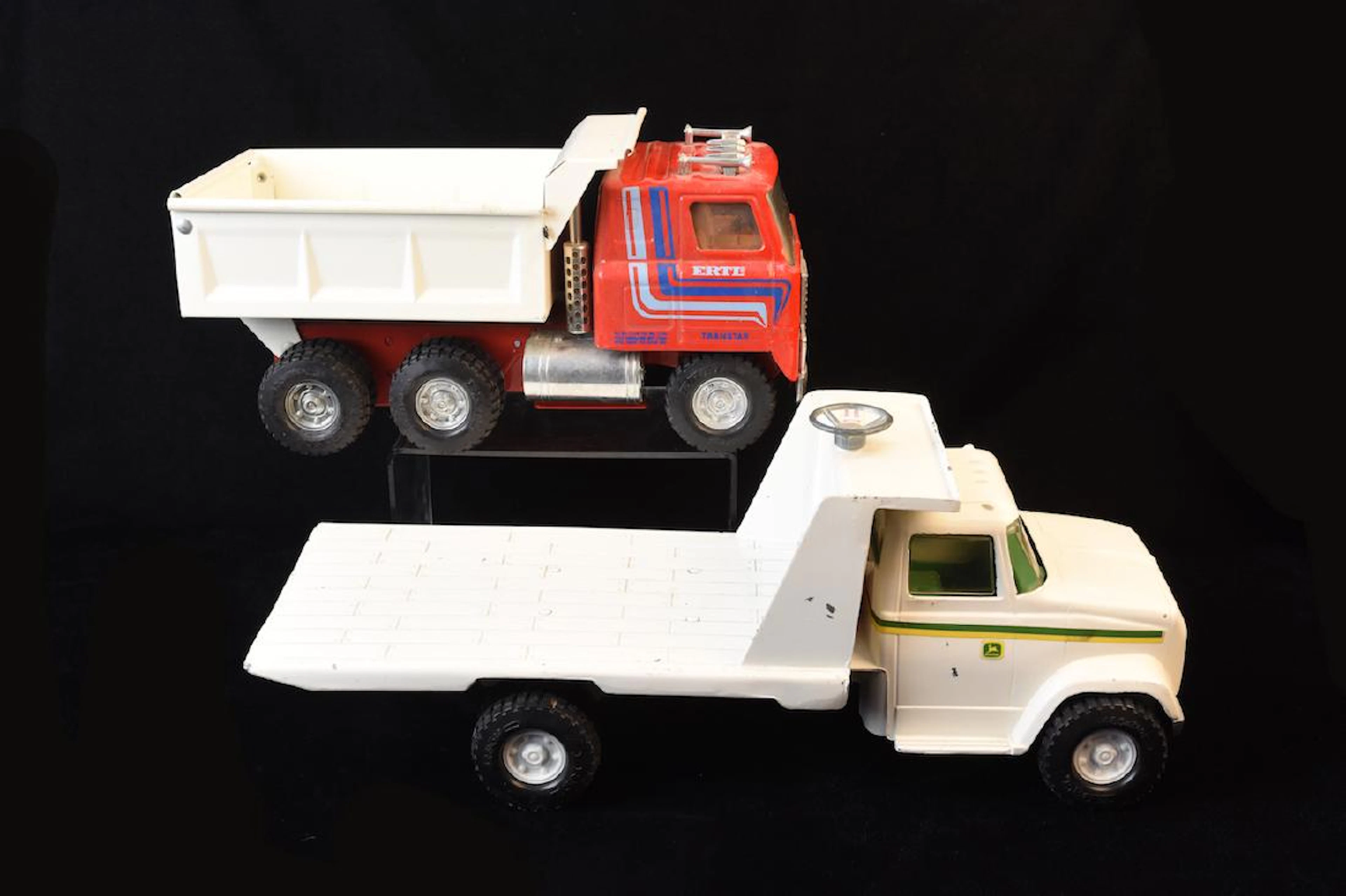 (2) Vint. ERTL Steel Vehicles, John Deere