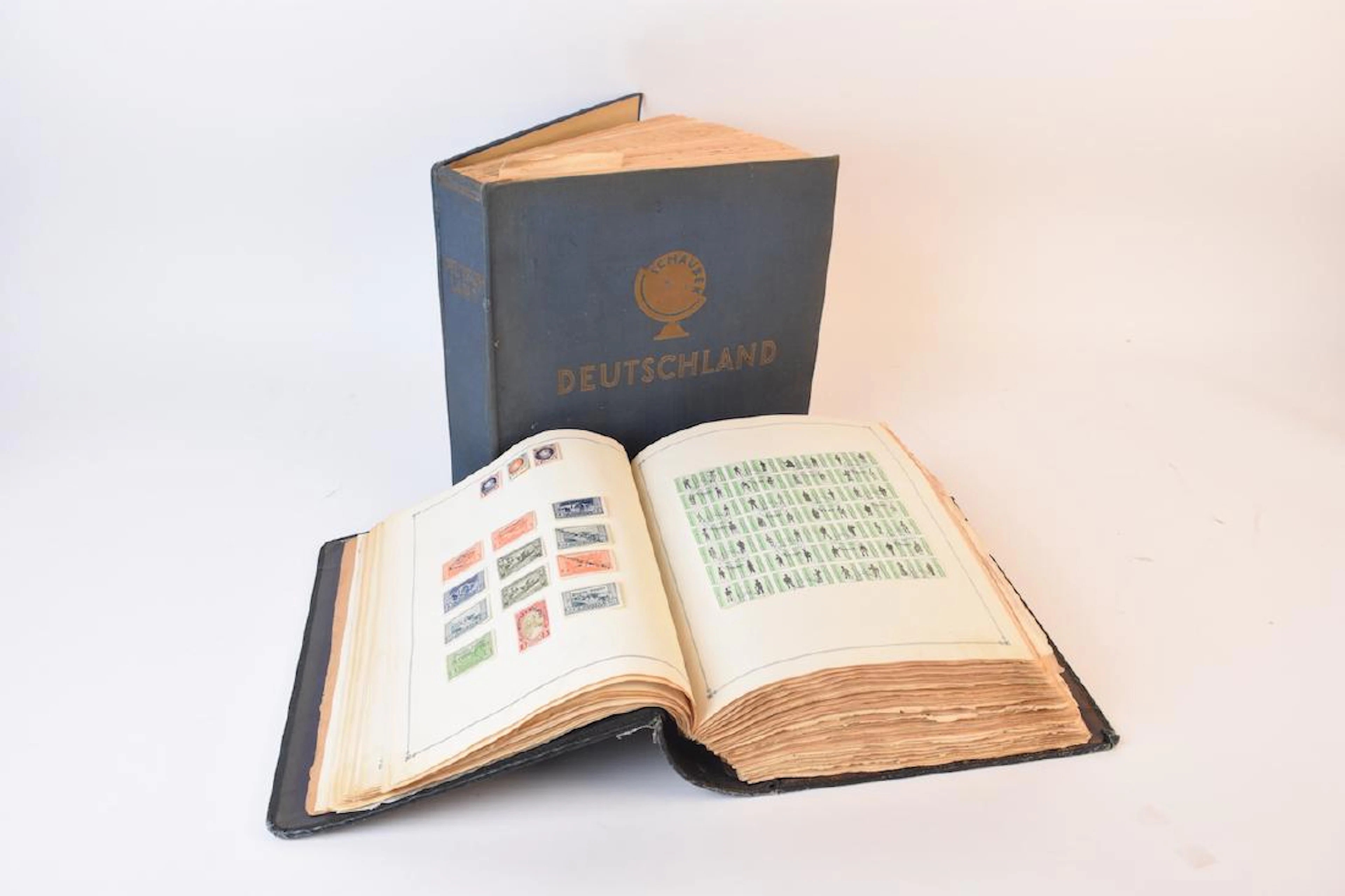 (2) International Postage Stamp Albums