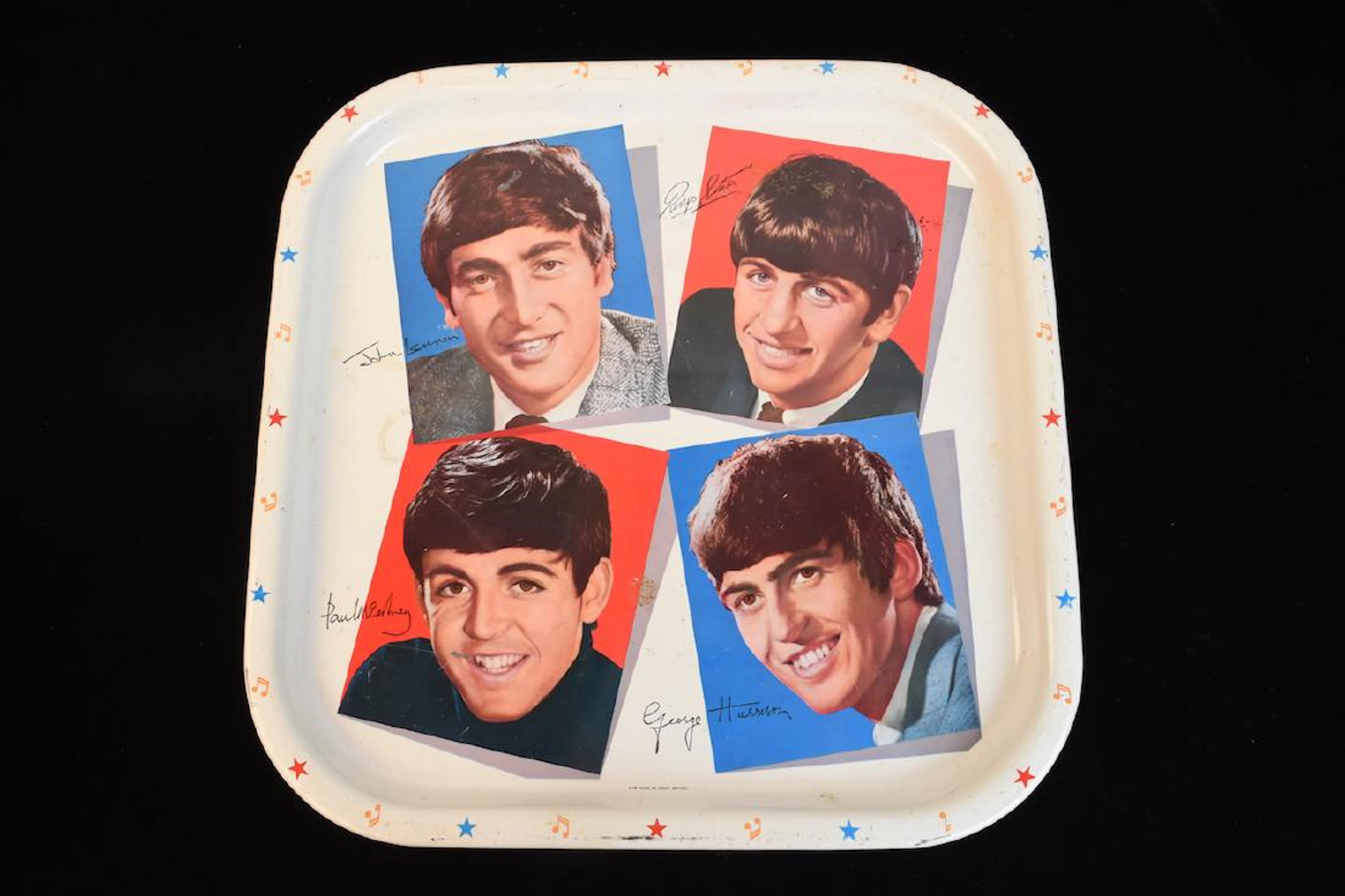1960's Beatles Serving Tray