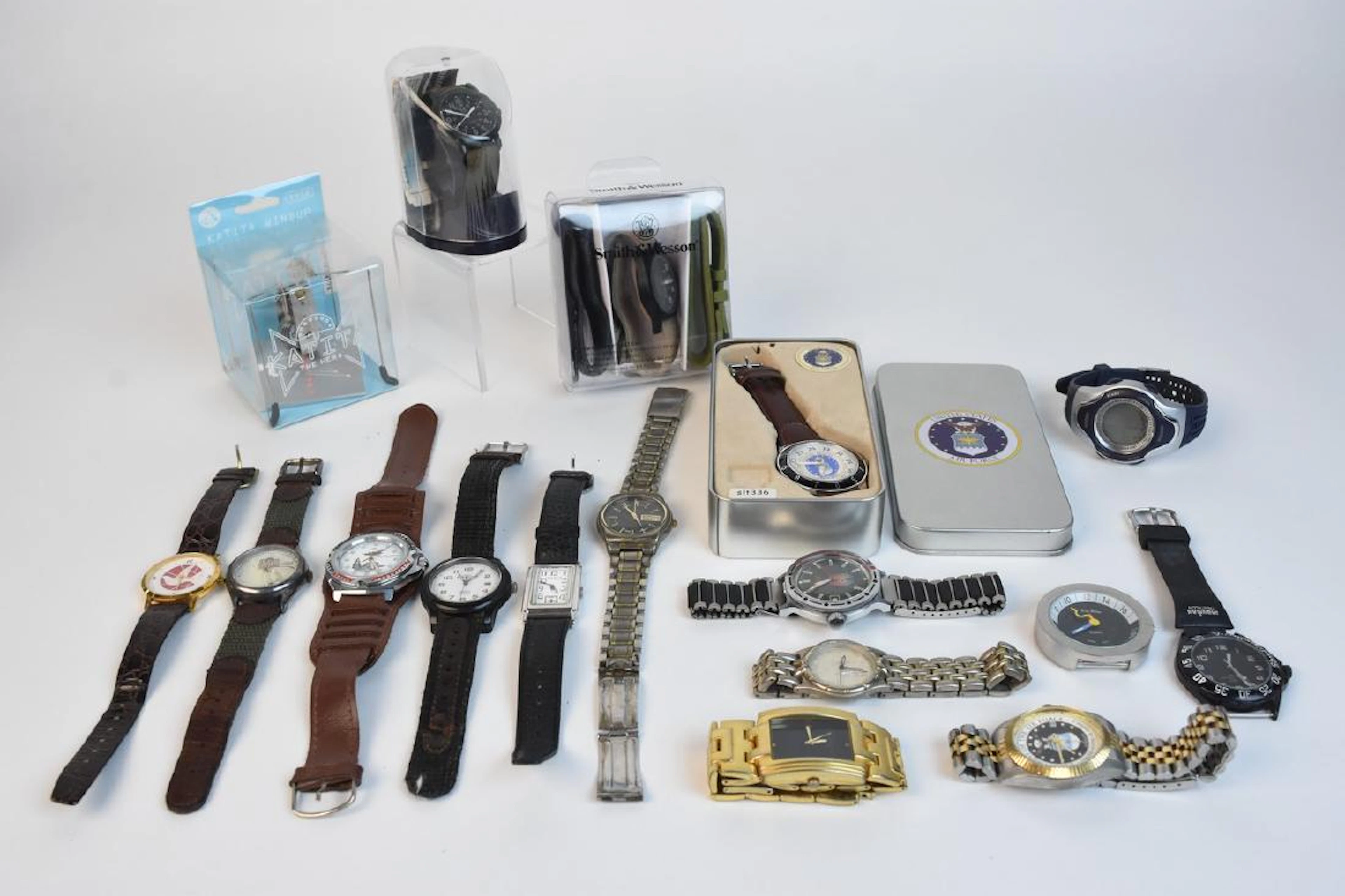 Assorted Watches Incl. Fred Belay
