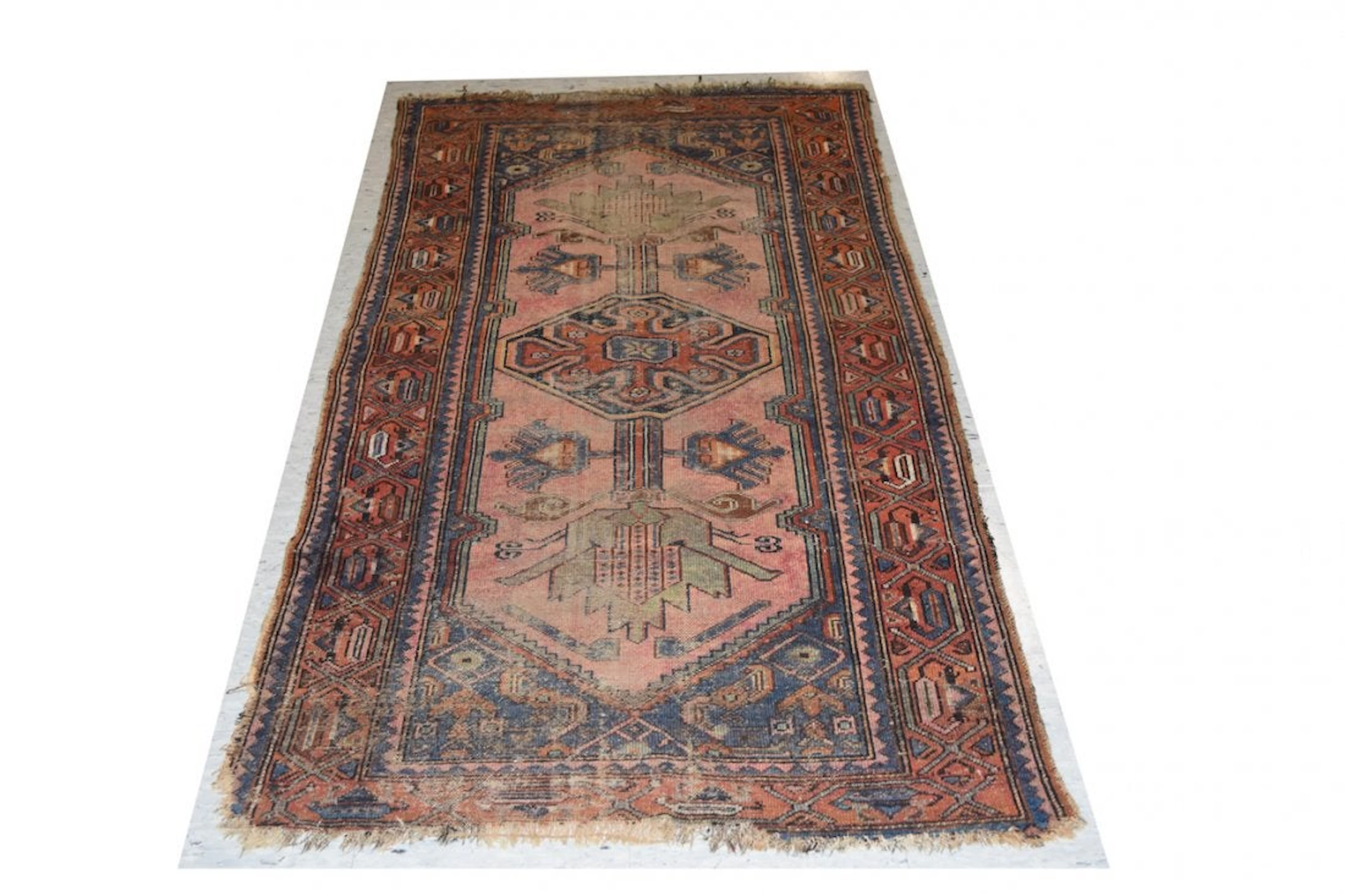Antique Persian Kurdish Rug