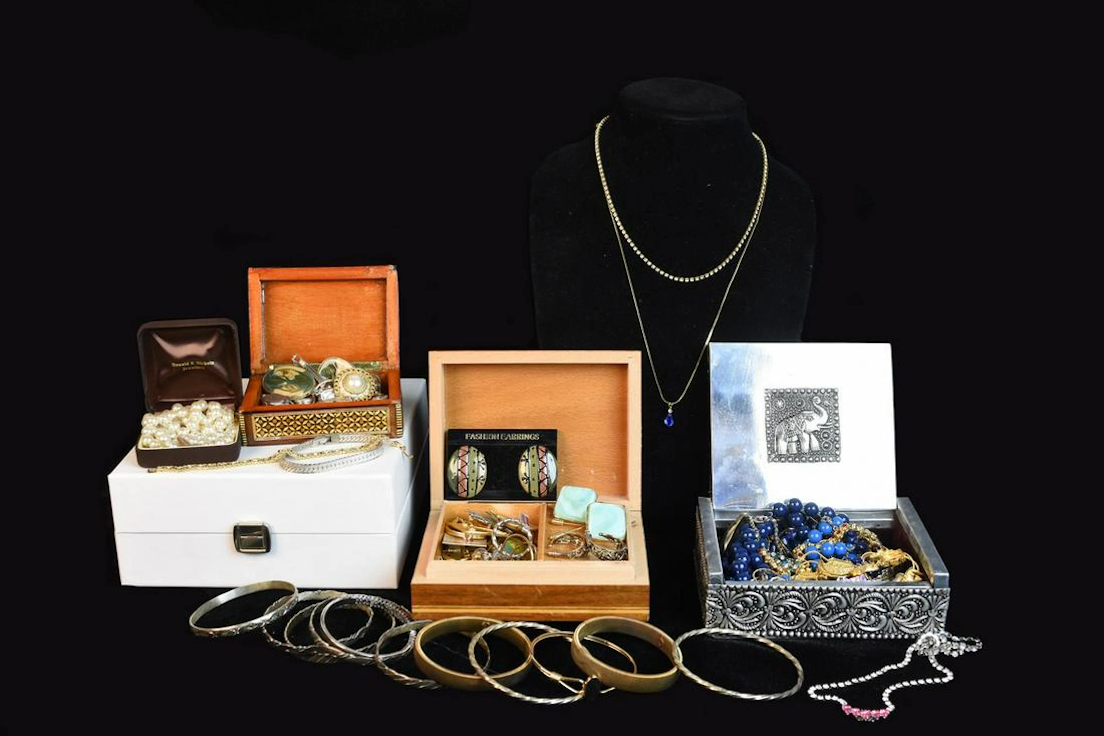 Costume Jewelry Incl. Sterling 2.80 ozt