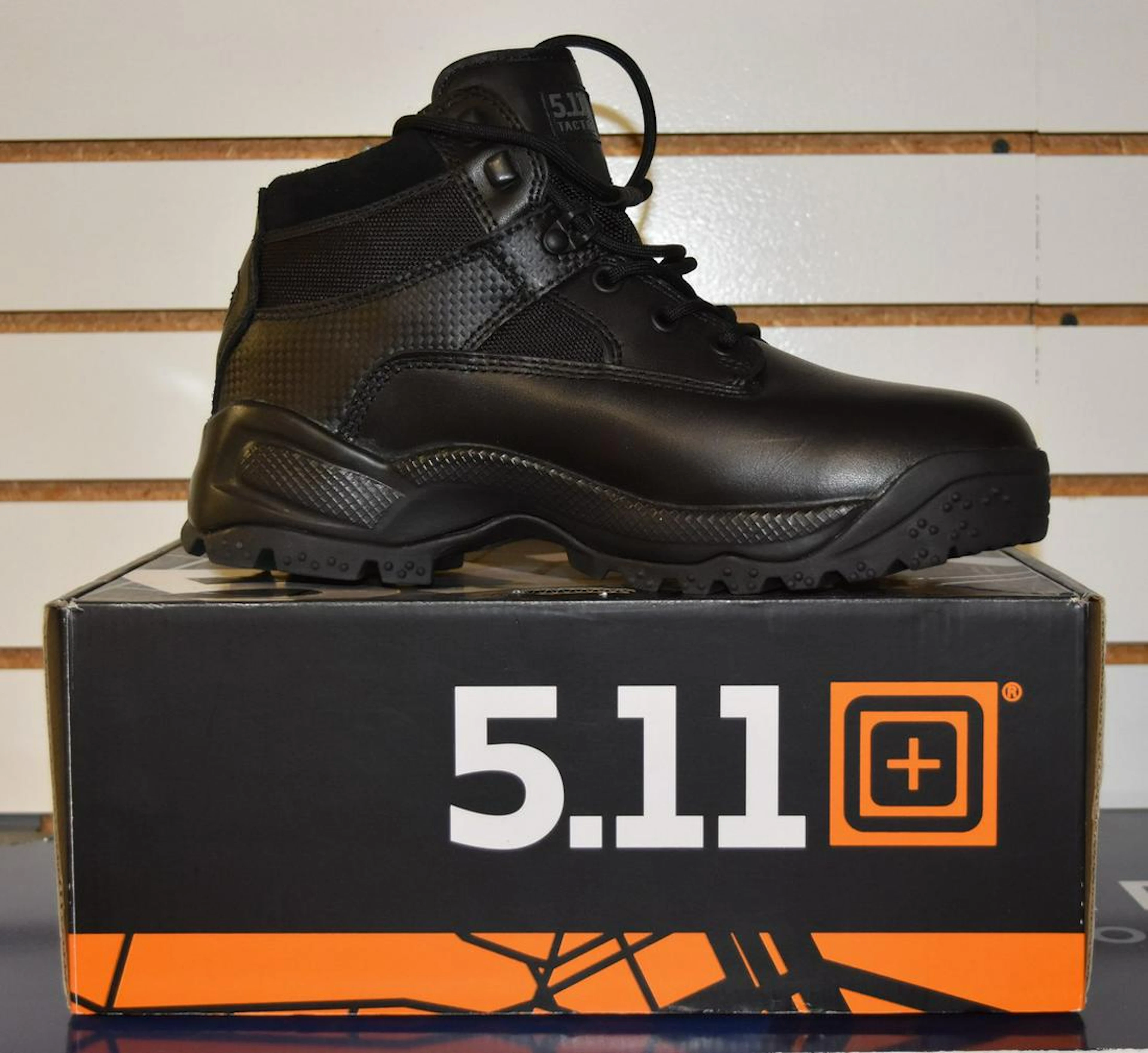 Men's 5.11 + A.T.A.C 6" Black Boots - 9.5R