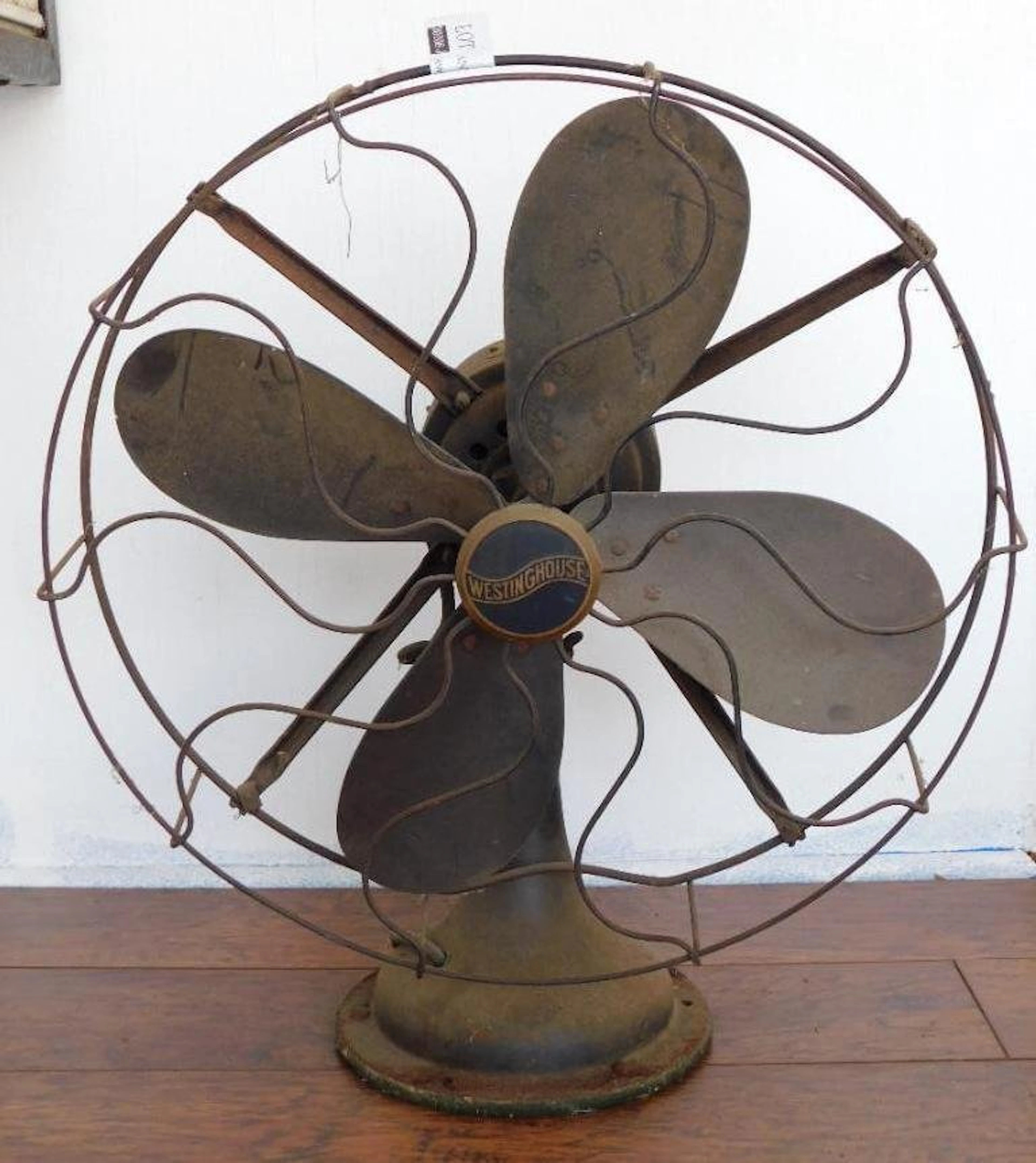 WESTINGHOUSE A.C. MOTOR FAN ADVERTISING VINTAGE
