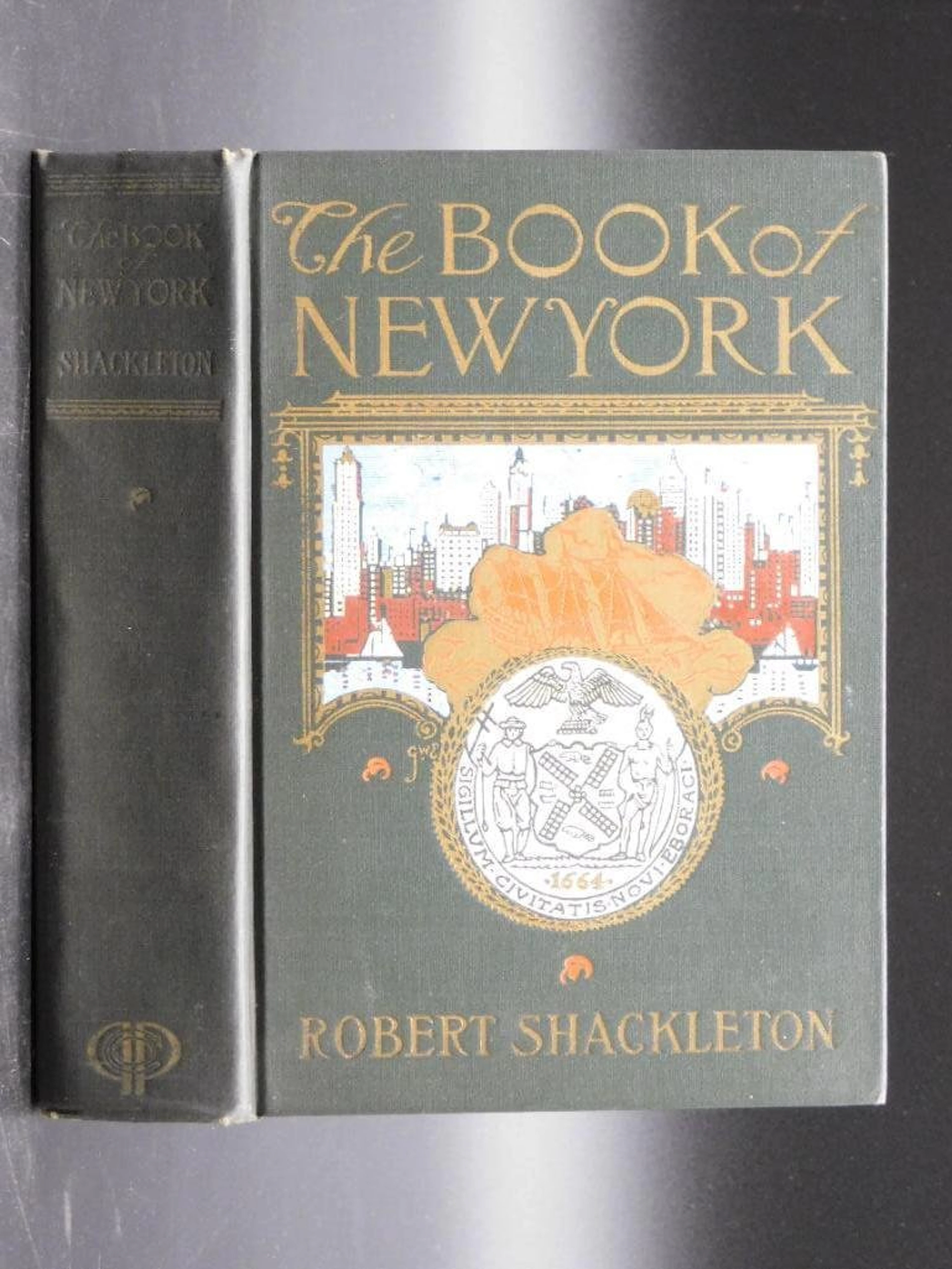 1917 THE BOOK OF NEW YORK BY ROBERT SHACKLETO