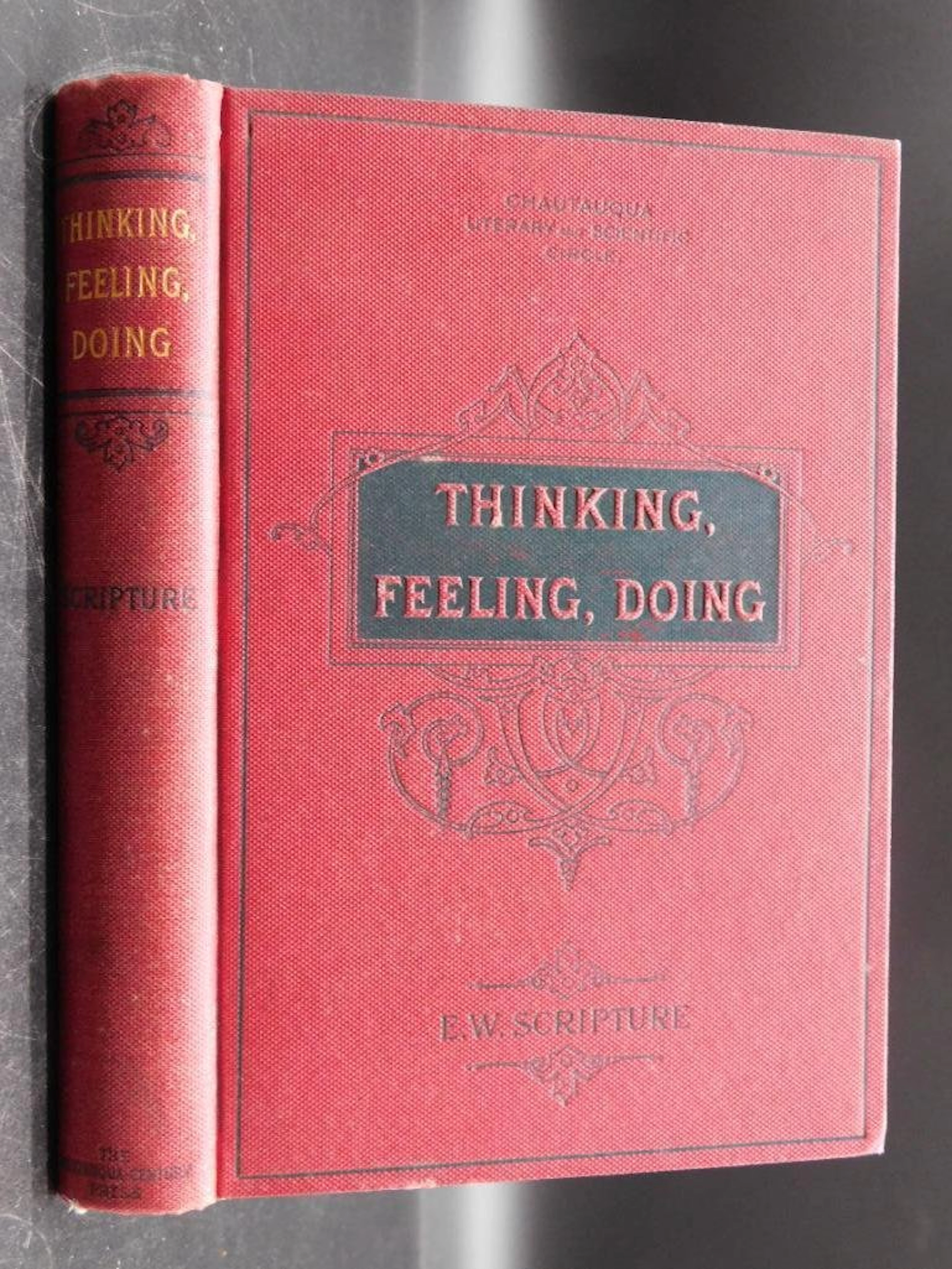 1895 THINKING, FEELING, DOING BOOK BY EW SCRIPTURE 1279