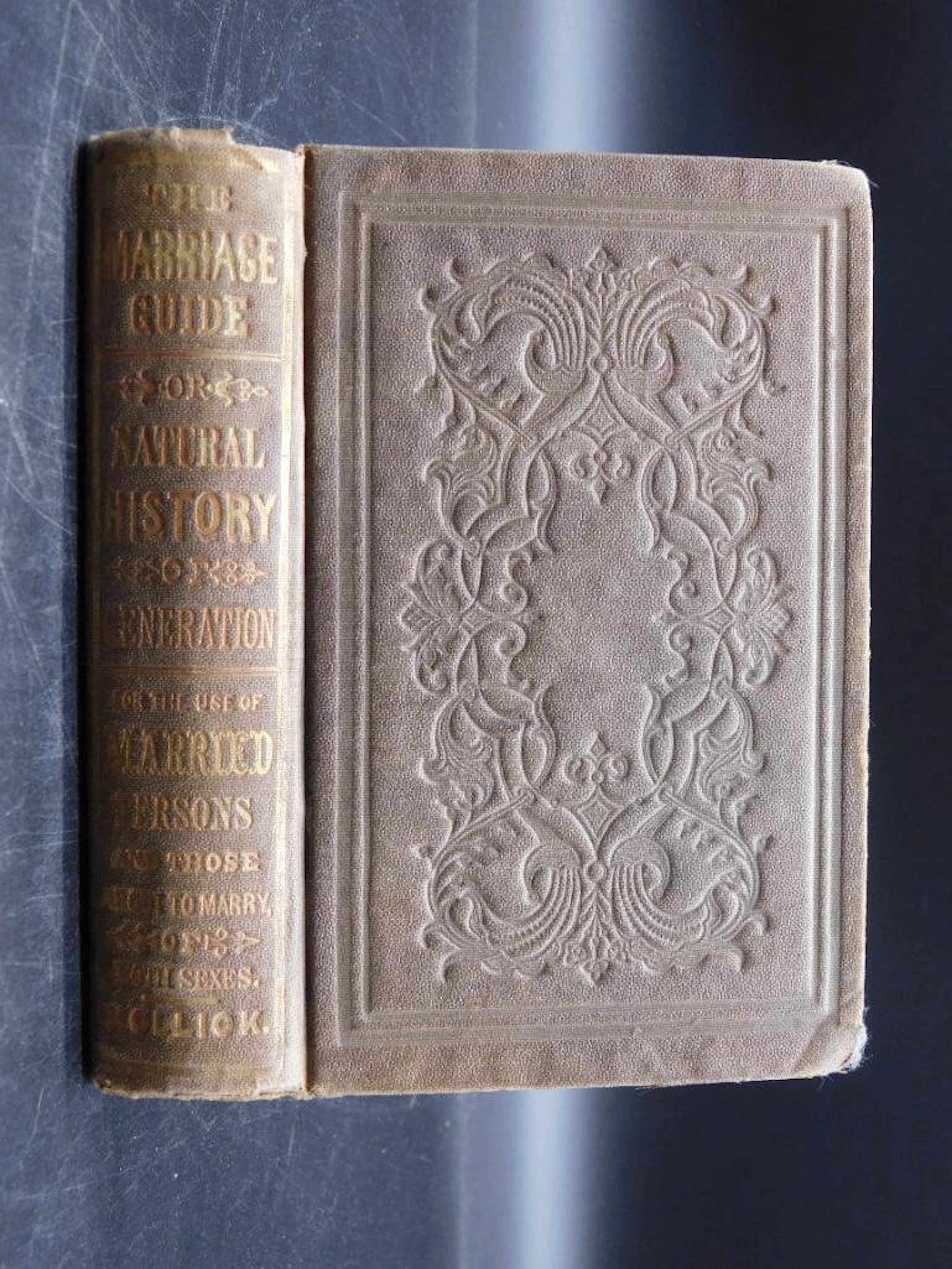 1860 THE MARRIAGE GUIDE BOOK