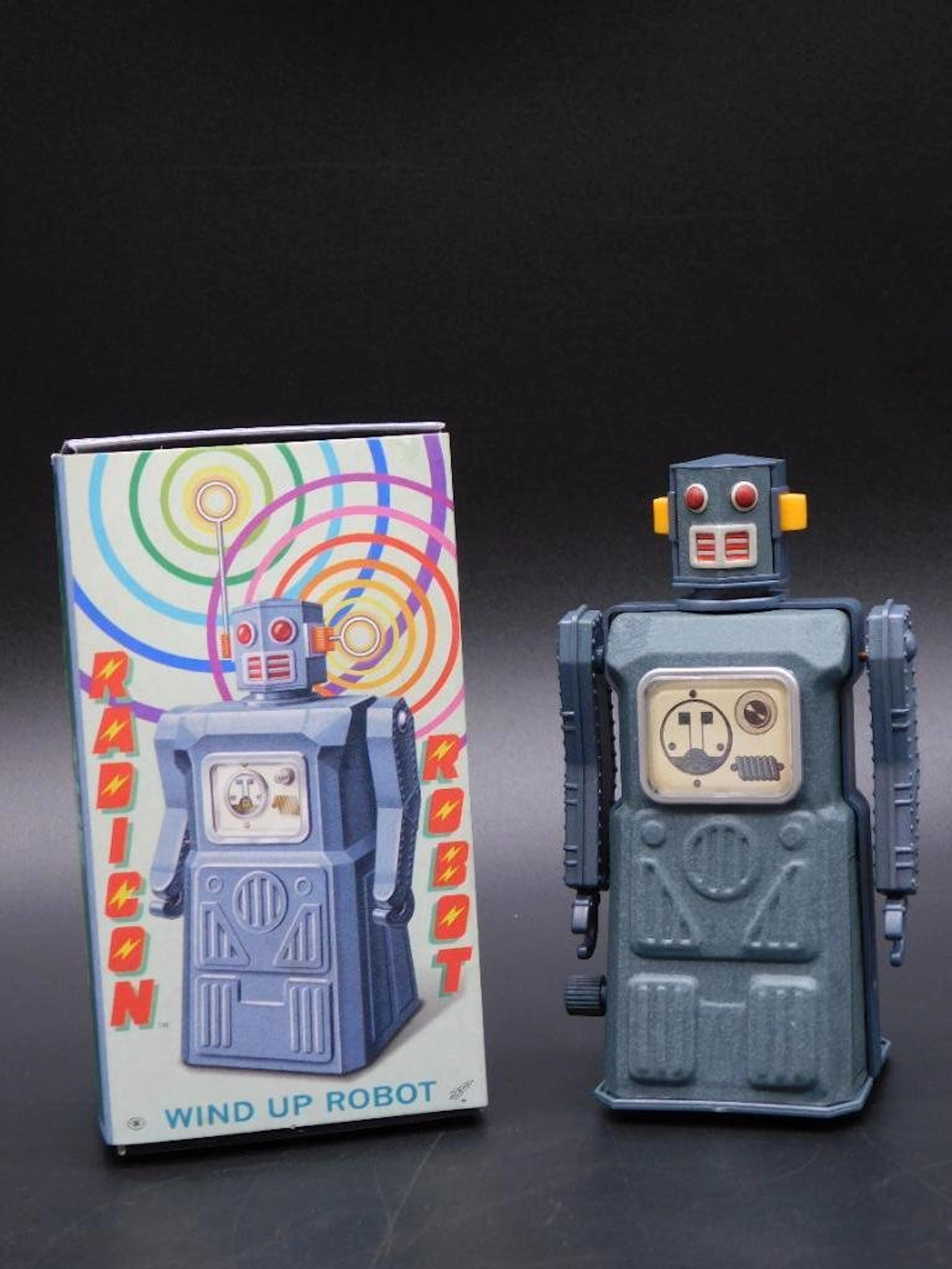 1997 JAPANESE MASUDAYA WIND-UP RADICON ROBOT WITH