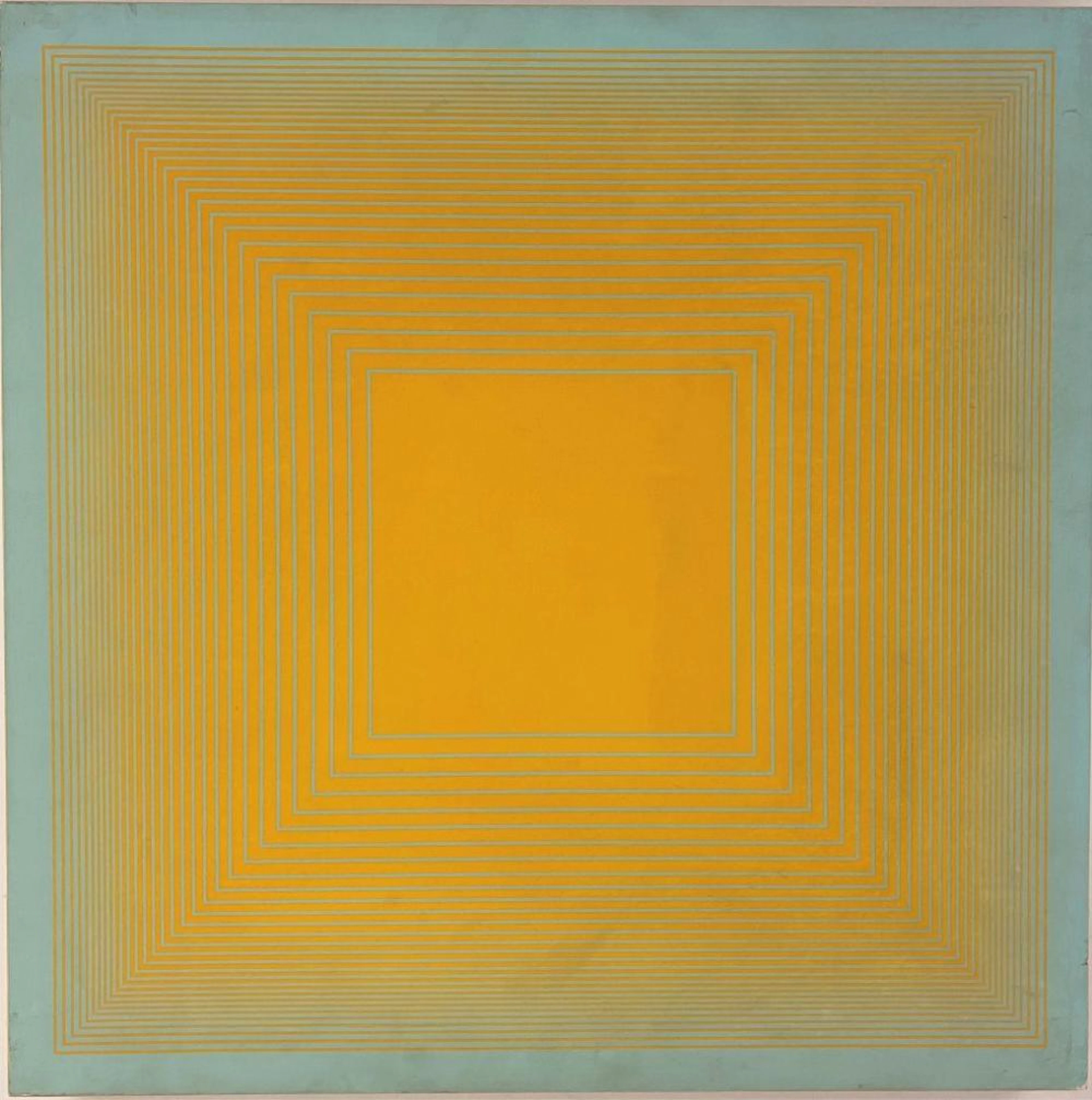 Richard Anuszkiewicz (American, 1930-2020) Yellow 1969 Color Screenprint