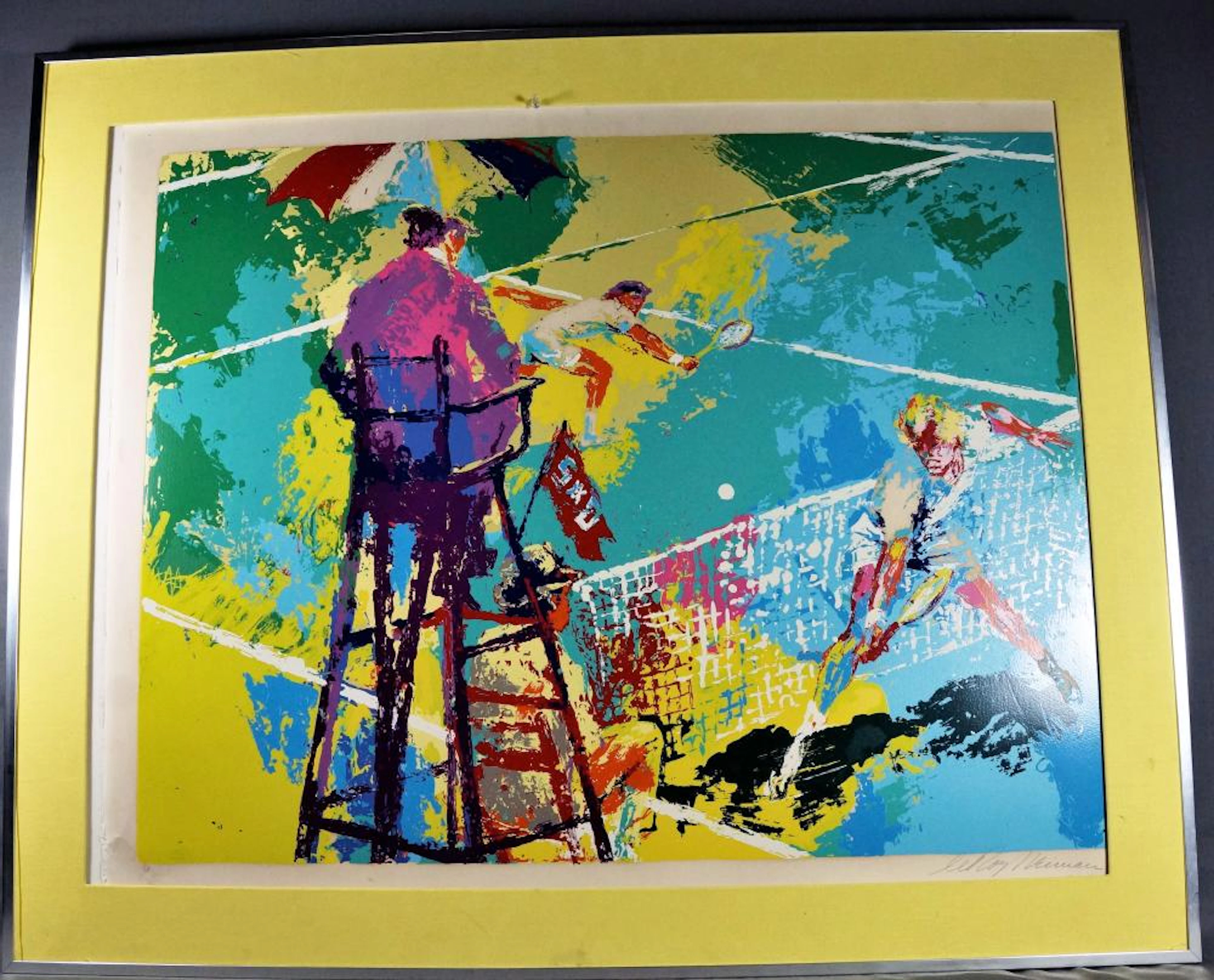 Signed Neiman Bellavia Painting