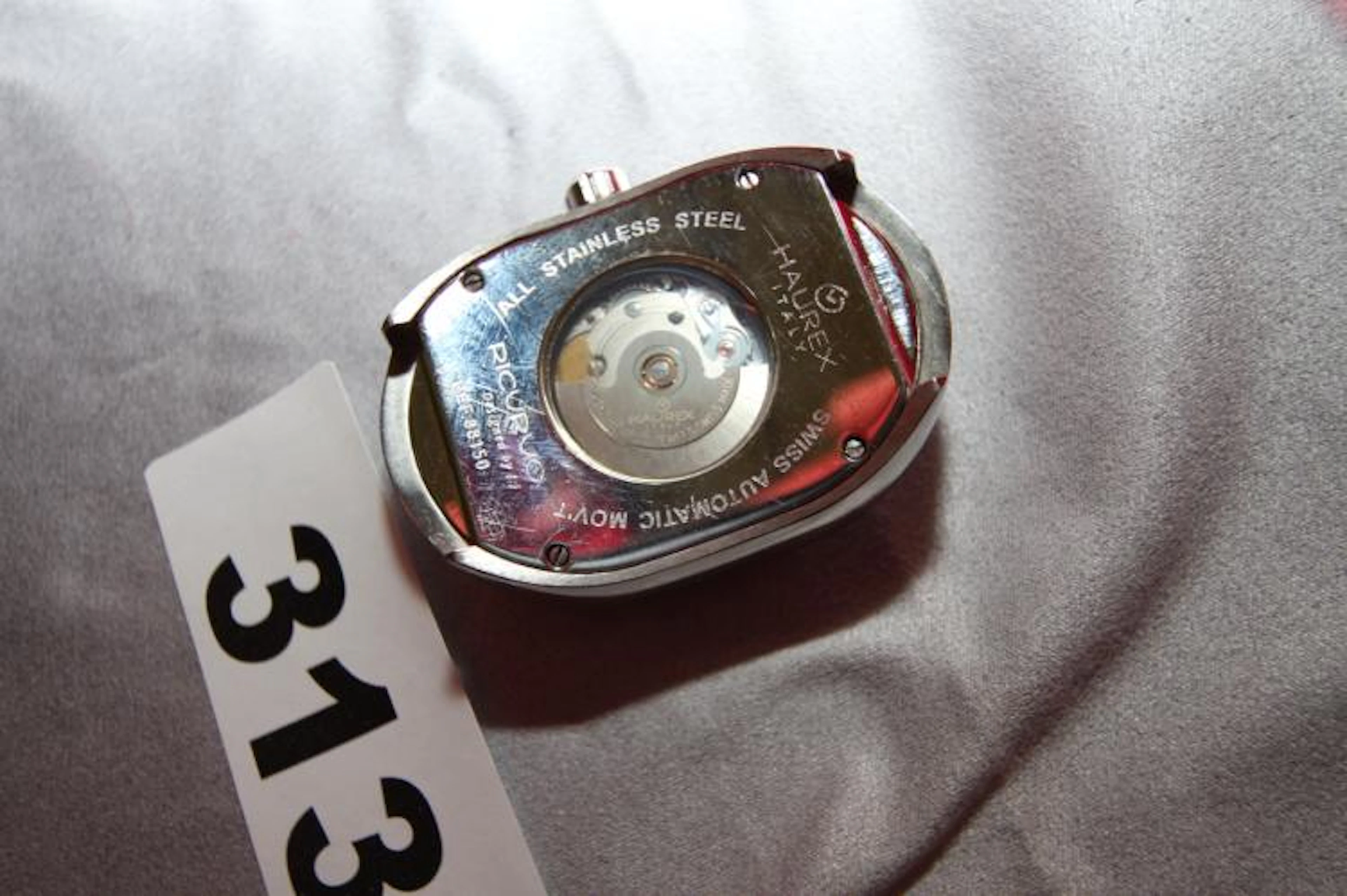 "RICURVO" HAUREX SWISS AUTOMATIC WATCH