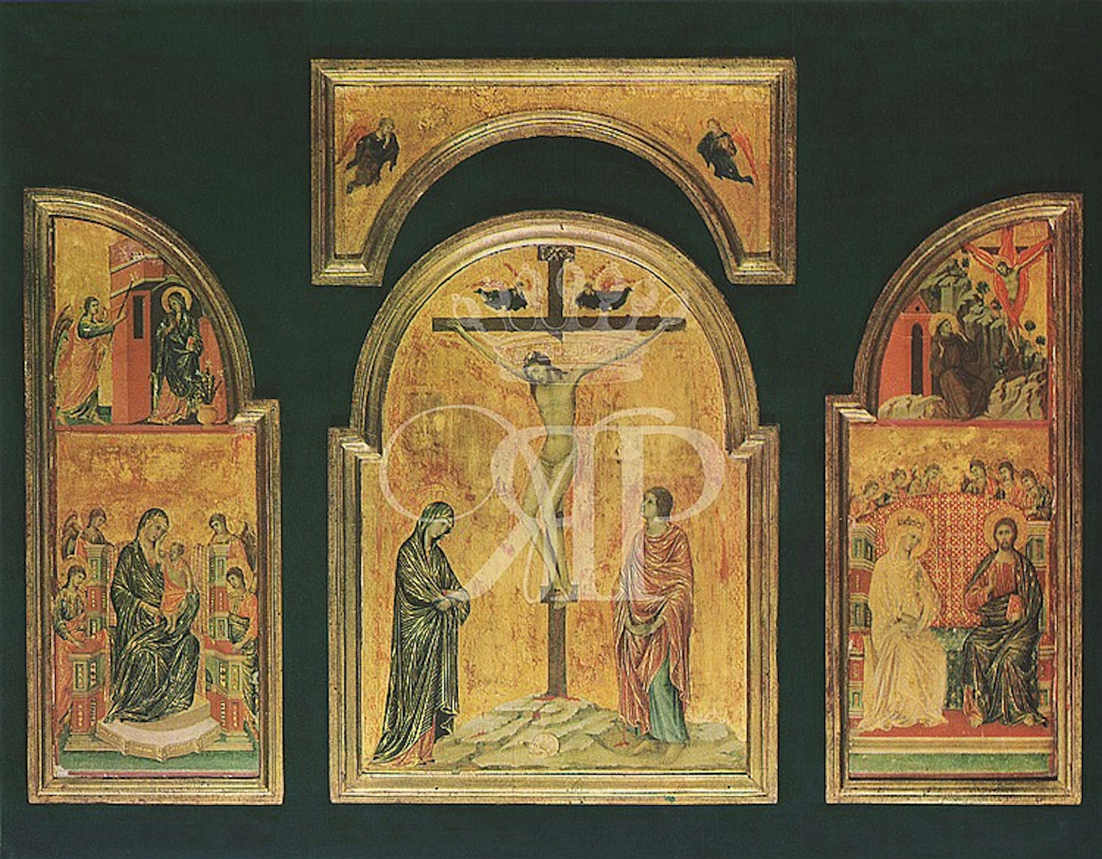Buoninsegna?s Triptych, Michelangelo?s Christ on the Cross