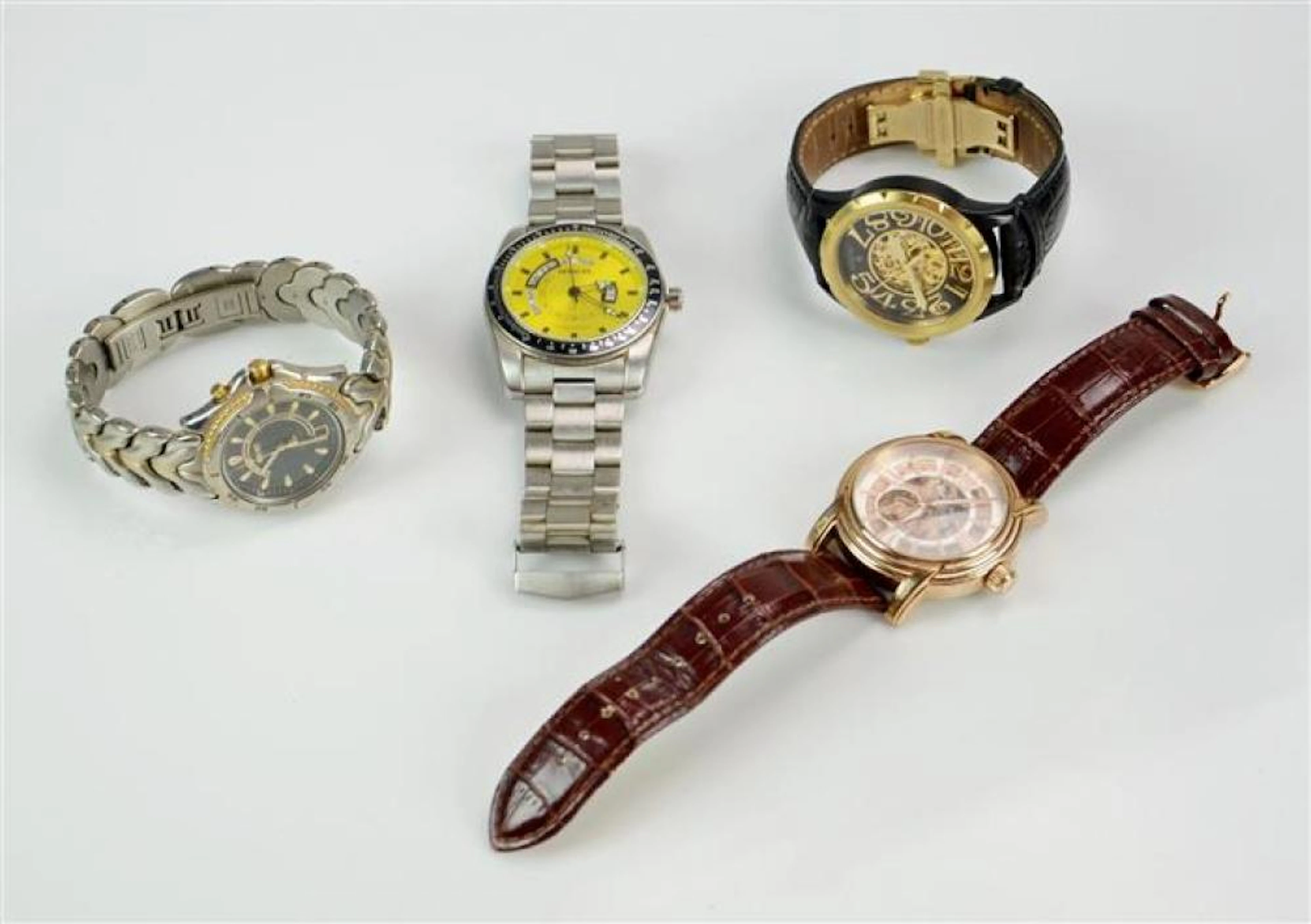 (4) Watches Including Invicta Men's 6319