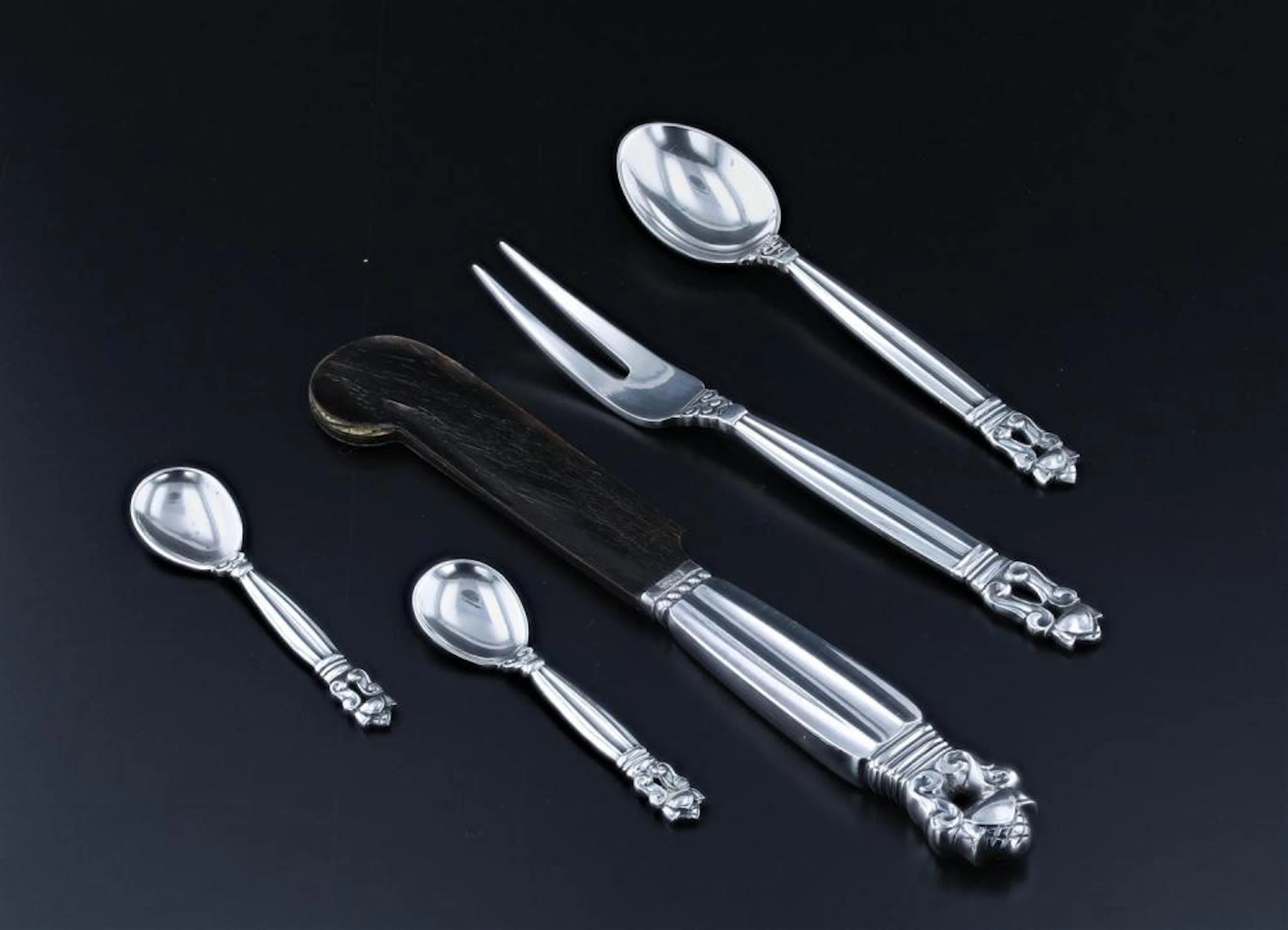 (5) Georg Jensen Silverware