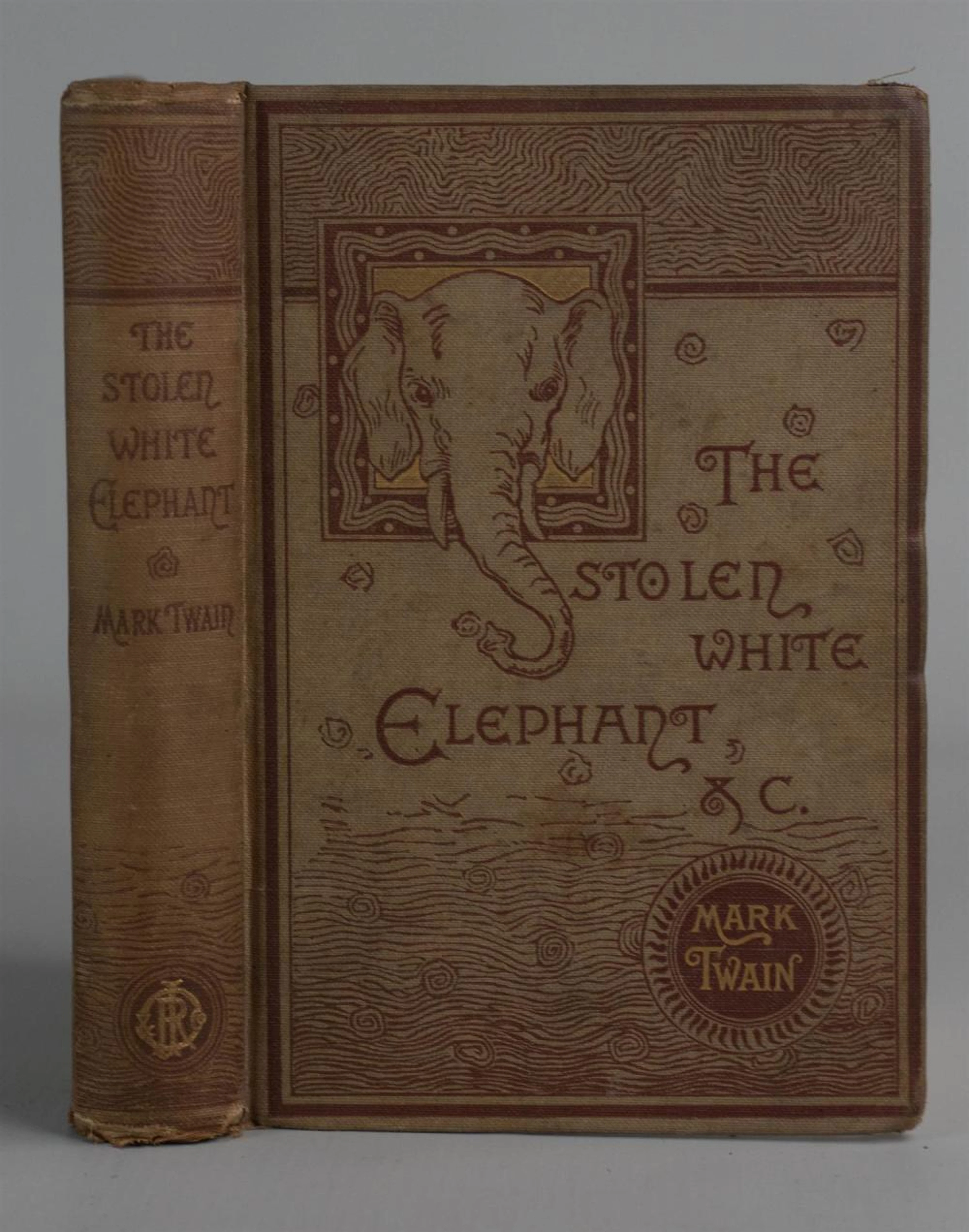 First Edition - Mark Twain "The Stolen White Elephant" with 'Ulay P