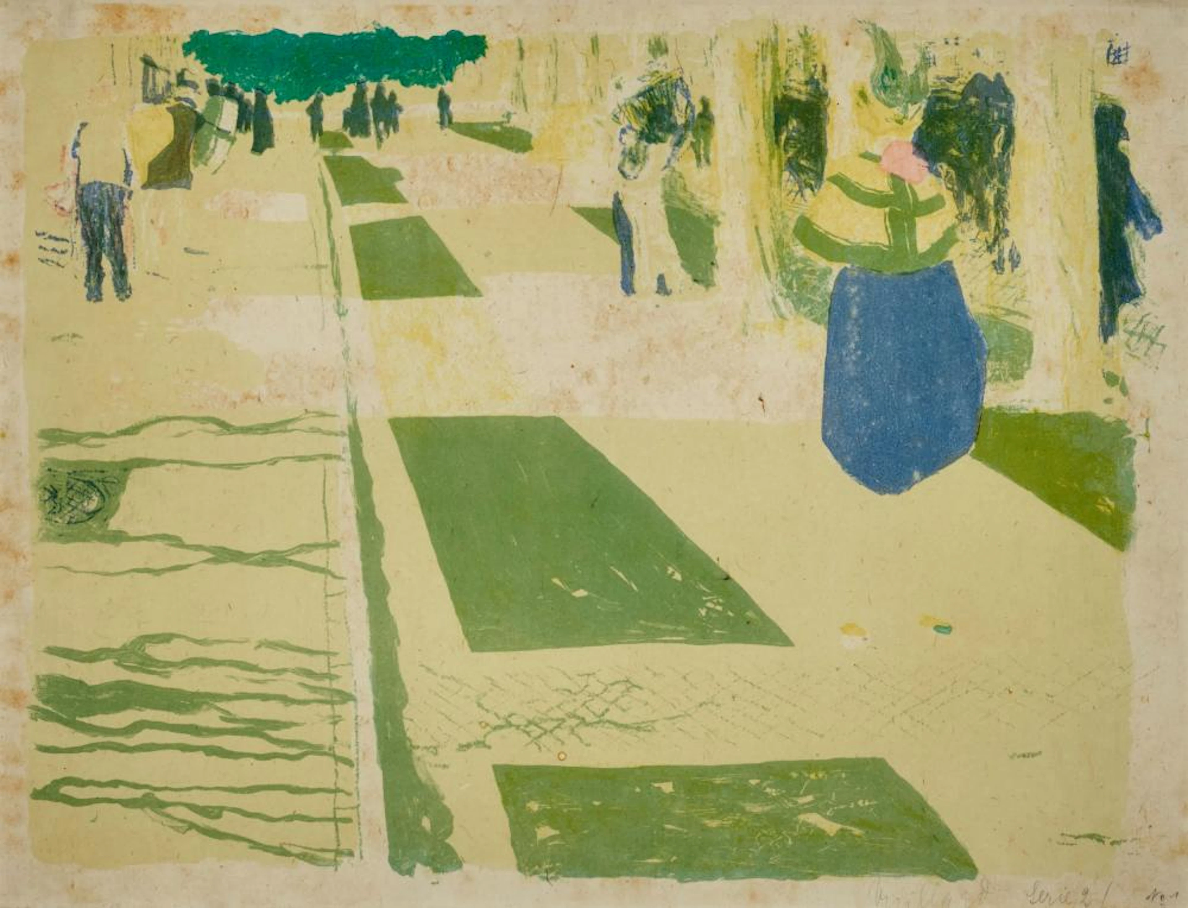 ÉDOUARD VUILLARD (1868-1940, French), L'Avenue 1899