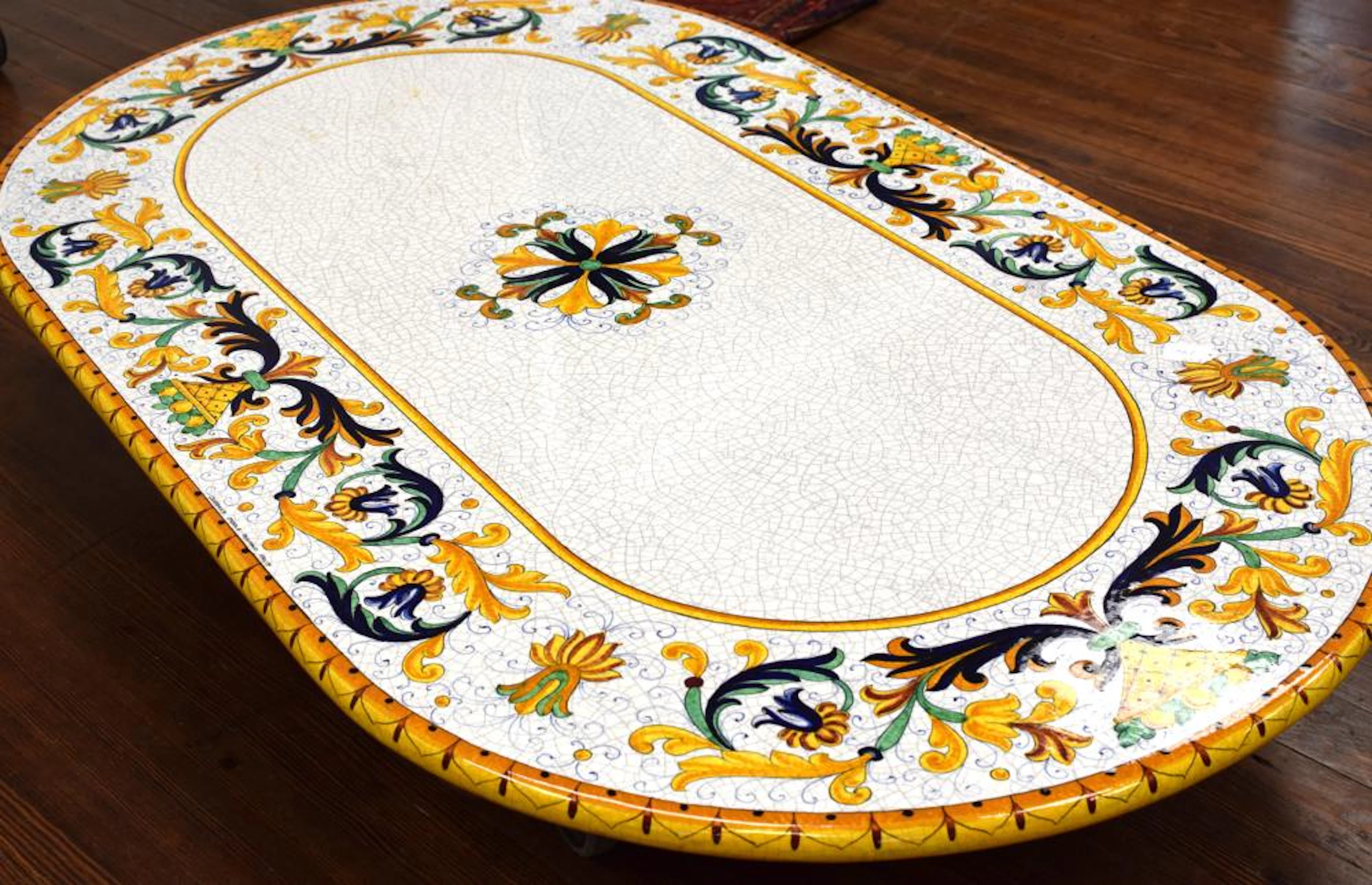 ITALIAN CERAMIC TABLE TOP