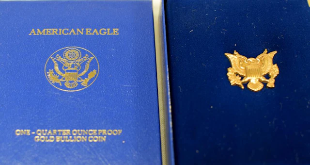 1/4 US GOLD EAGLE BULLION COI