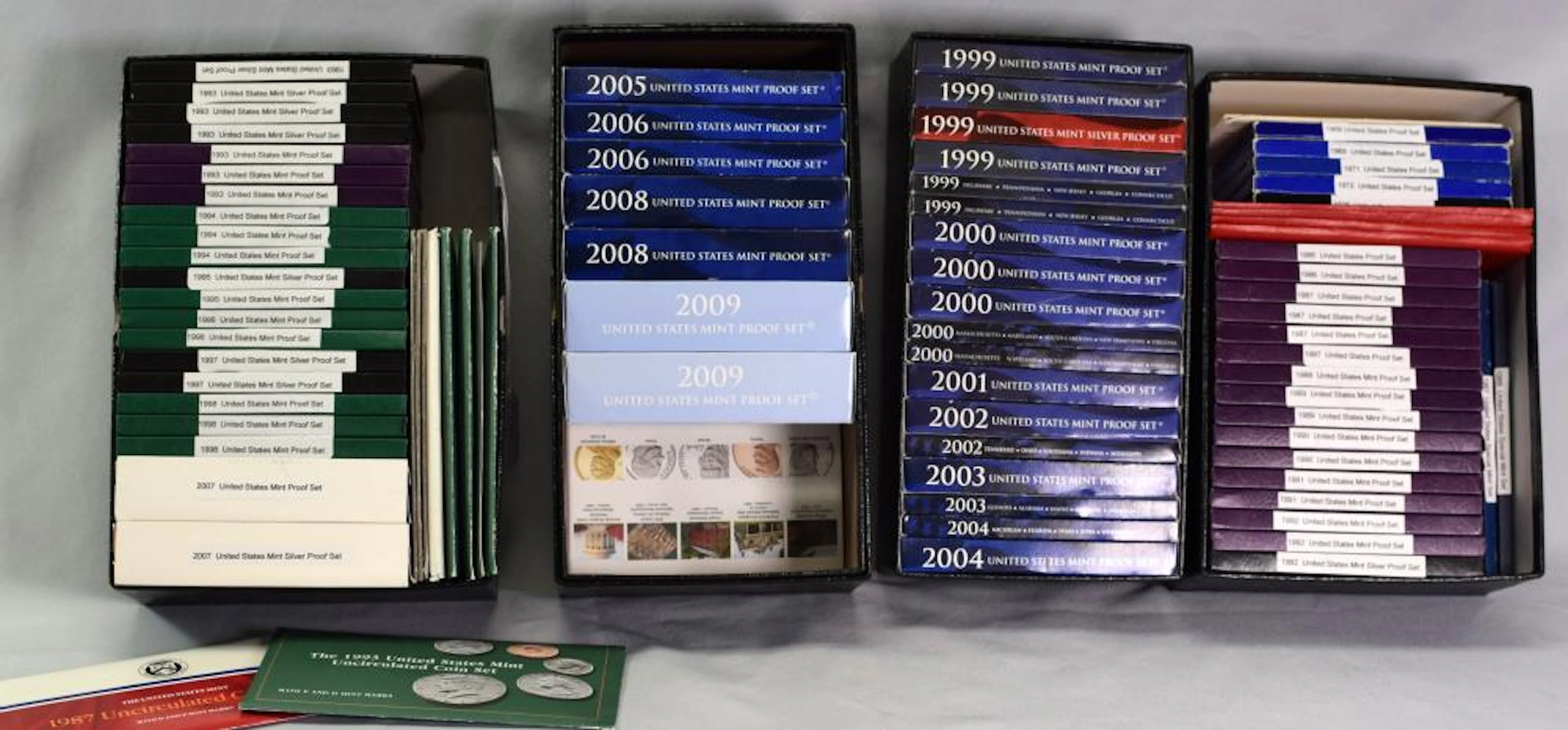 85 US COIN PROOF SETS