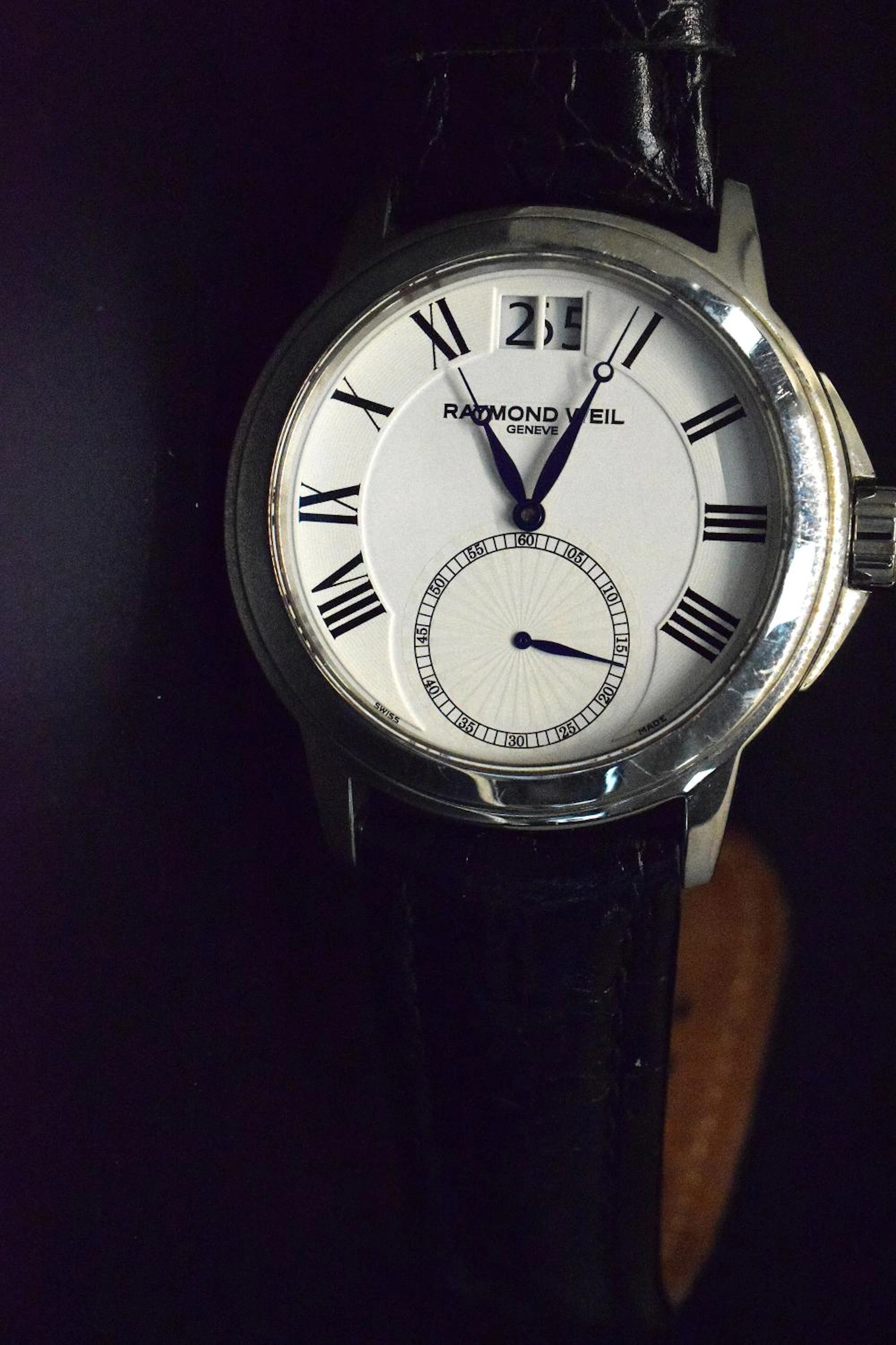 RAYMOND WEIL STAINLESS STEEL WRIST WATCH