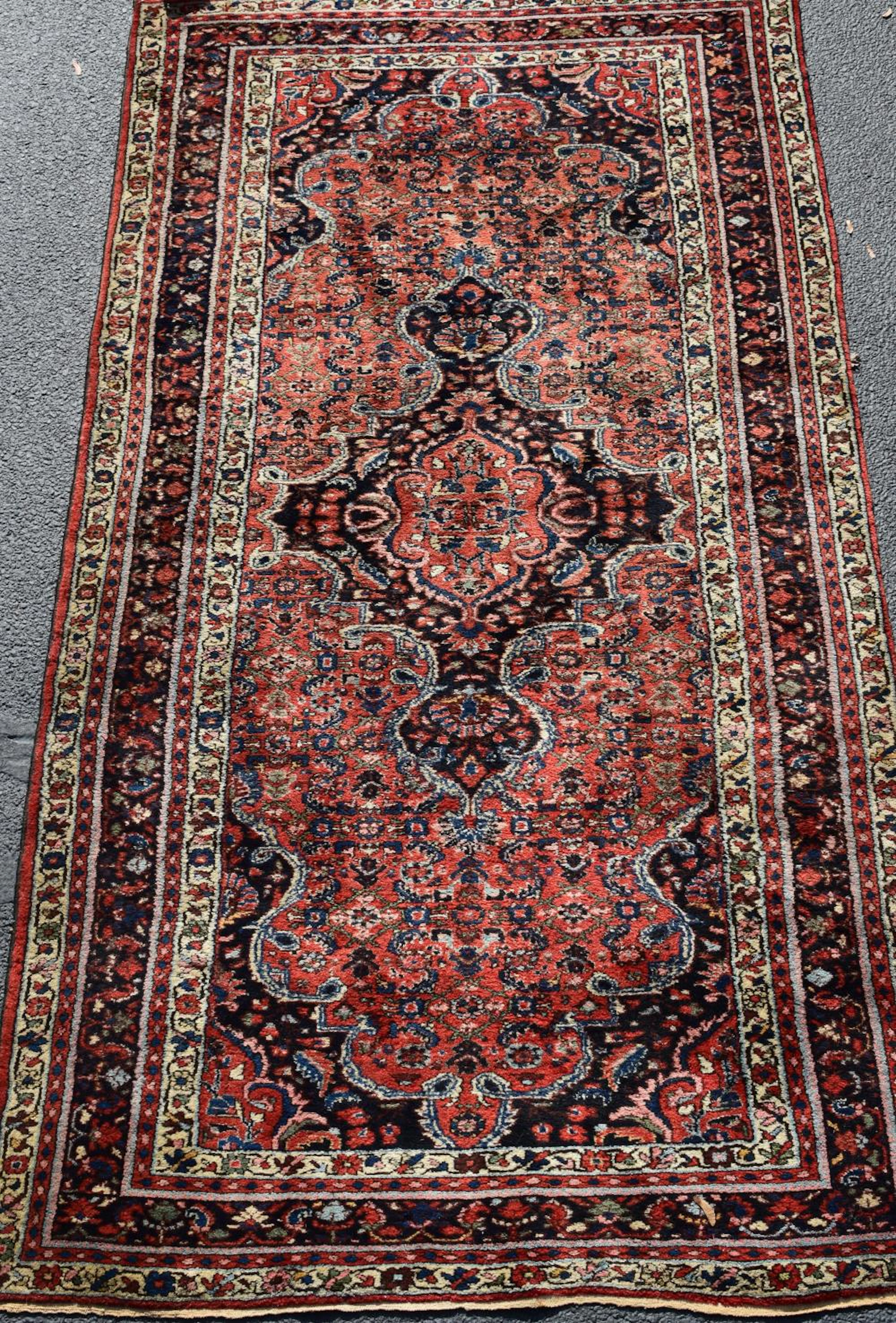 PERSIAN WIDE RUNNER or AREA ORIENTAL RUG