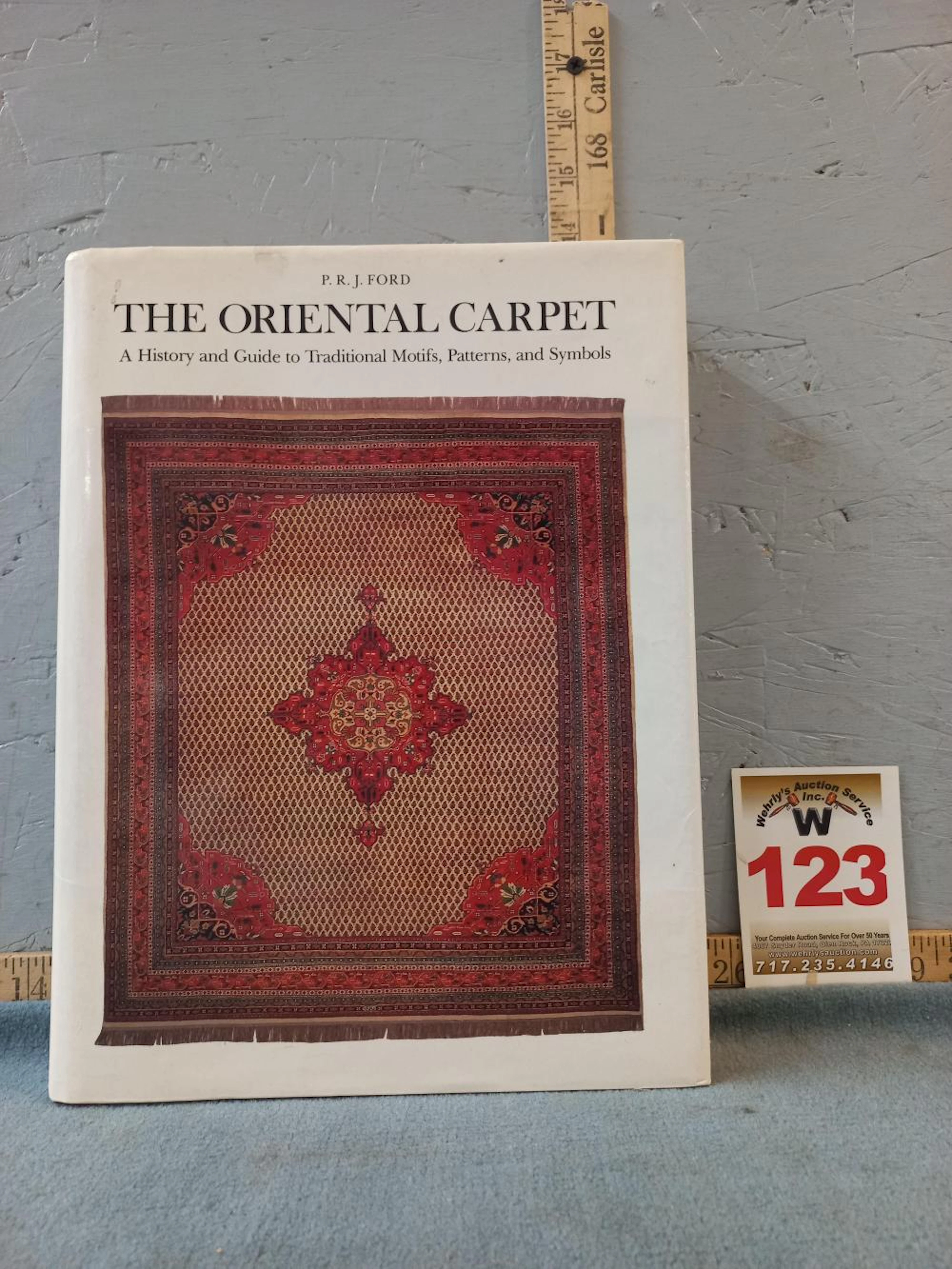 1981 The Oriental Carpet Book By P.R.J. Ford
