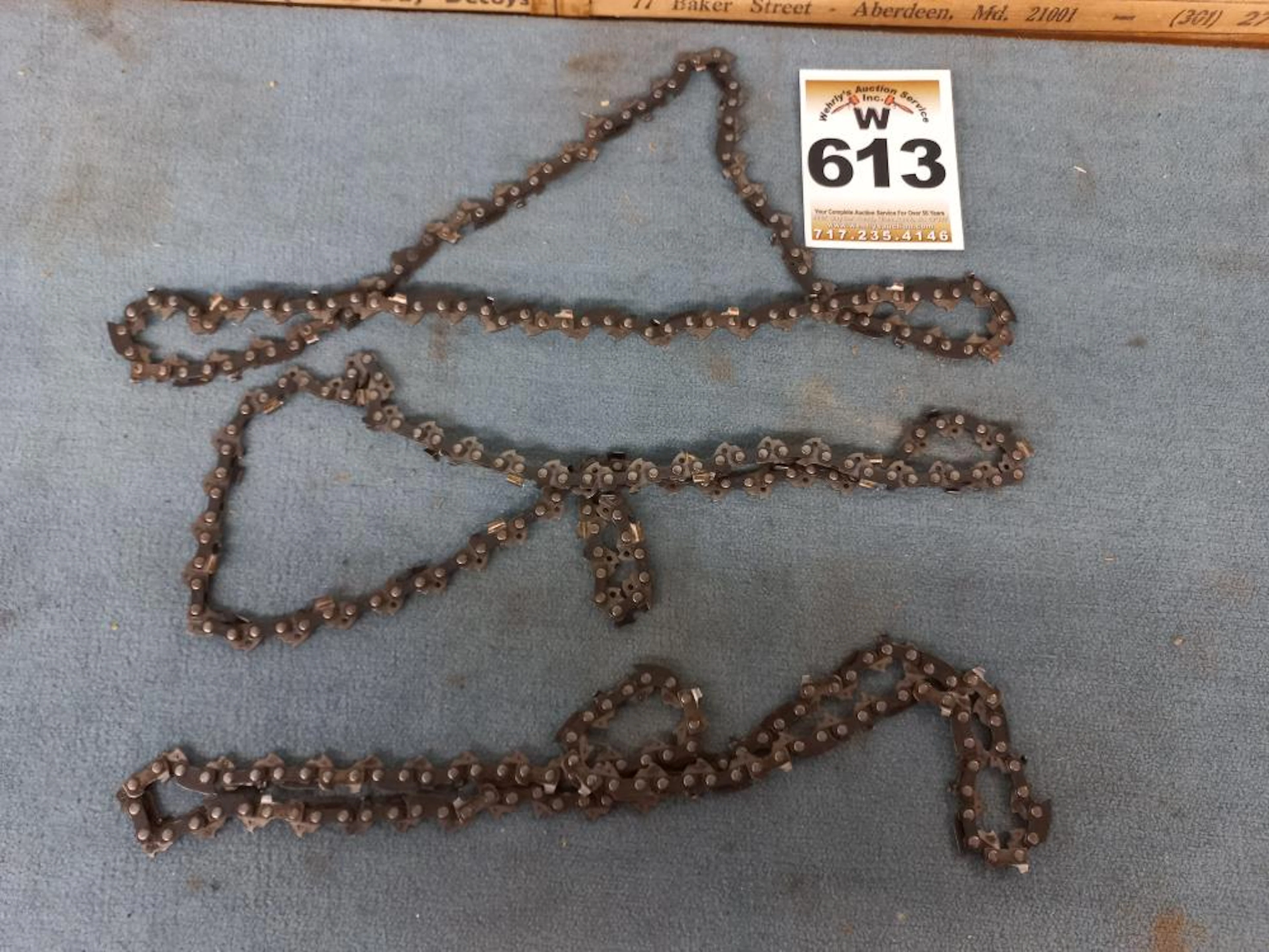 3 Chain Saw Blades