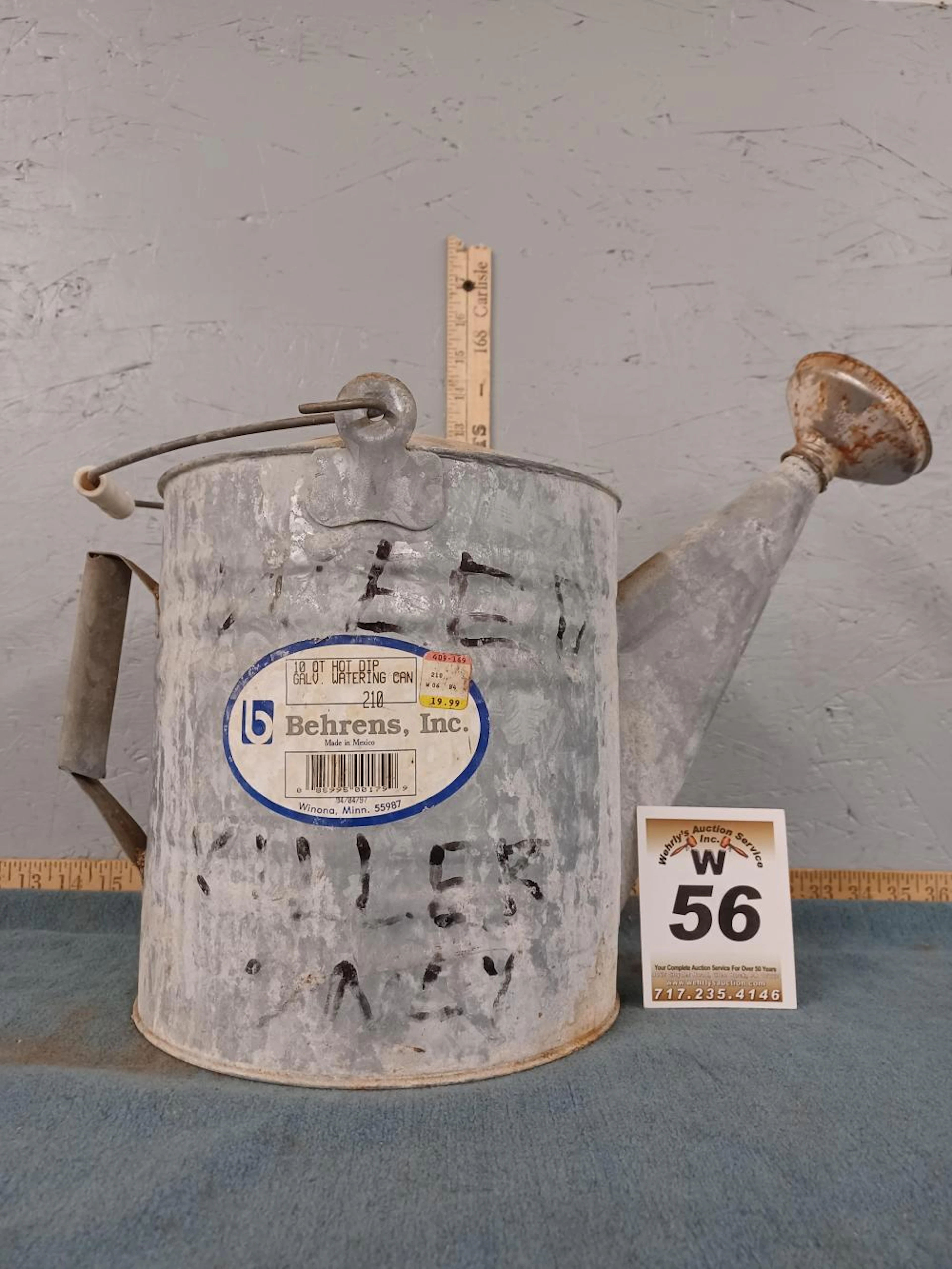 Galvanized Watering Ca