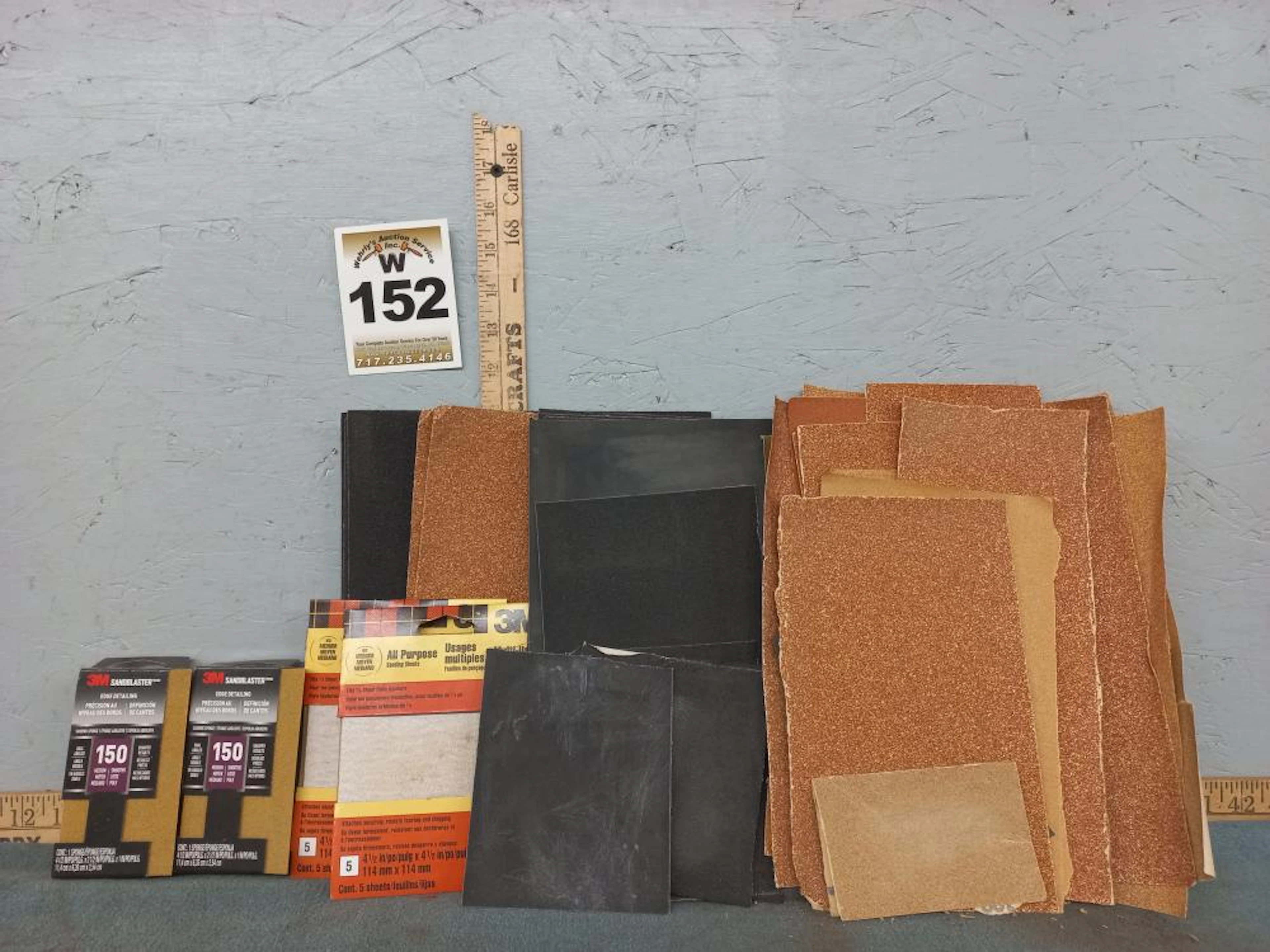 Sandpaper lot