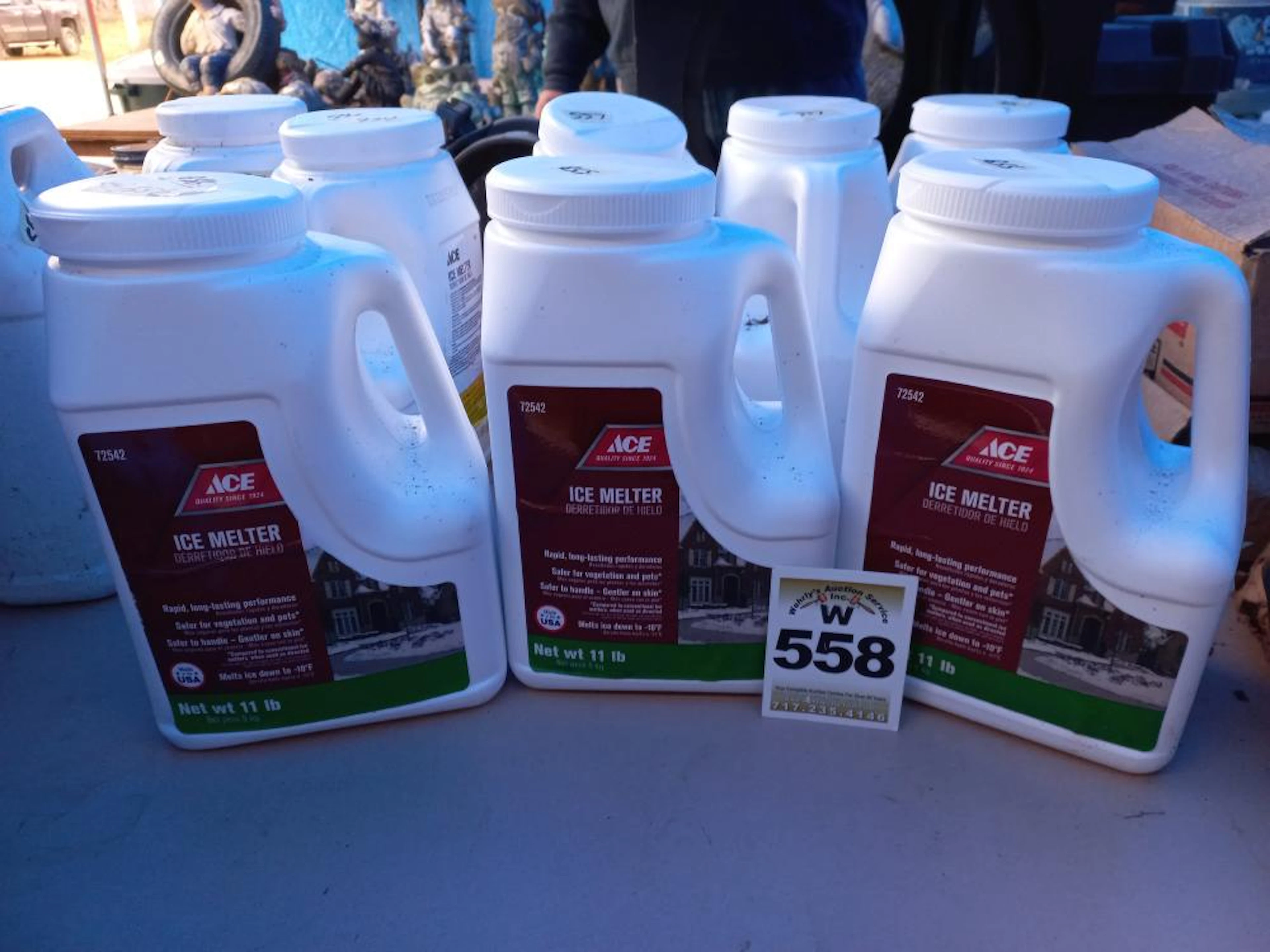 3 Containers of Ice Melt
