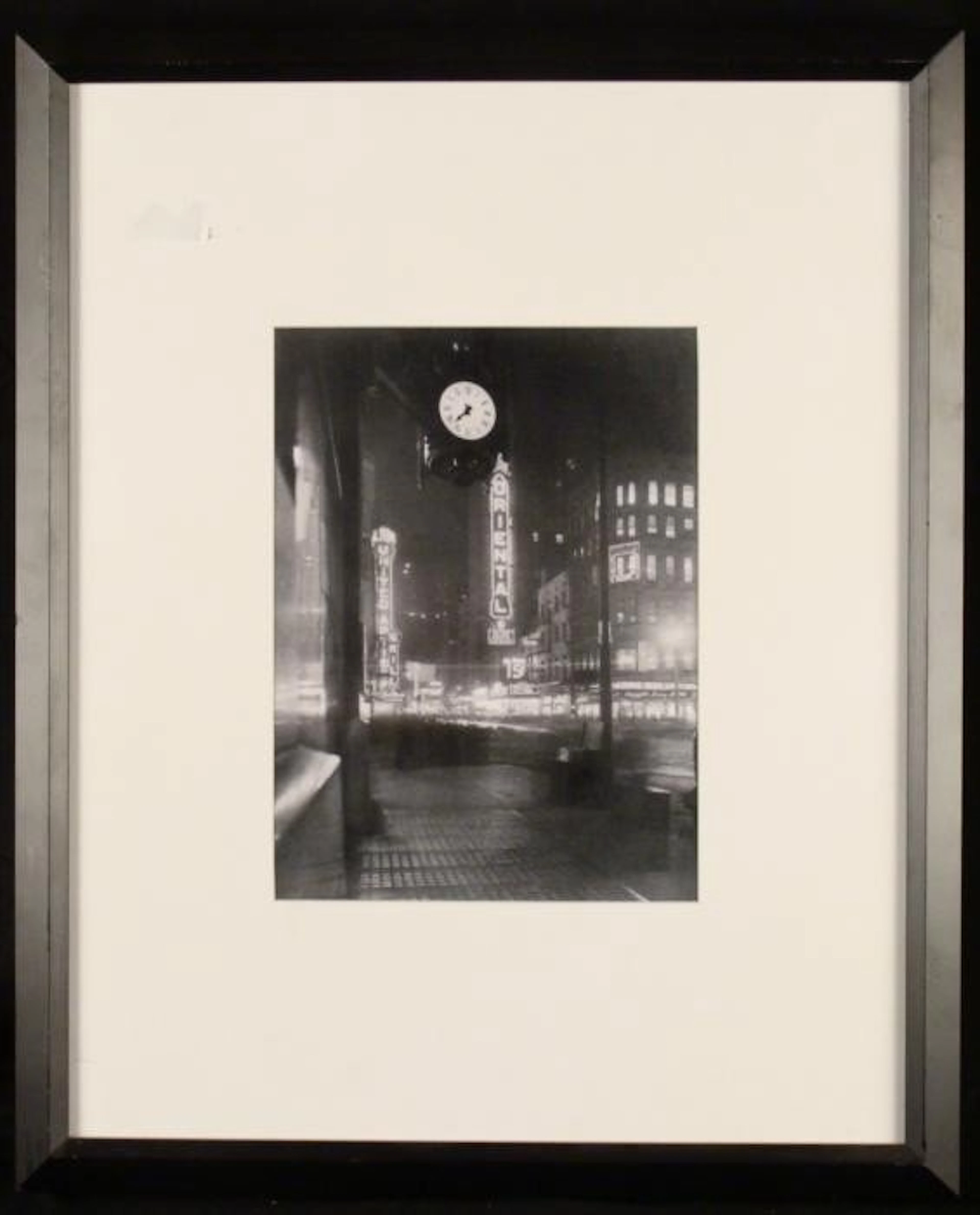 Oriental Theater Chicago Vintage Photo Framed