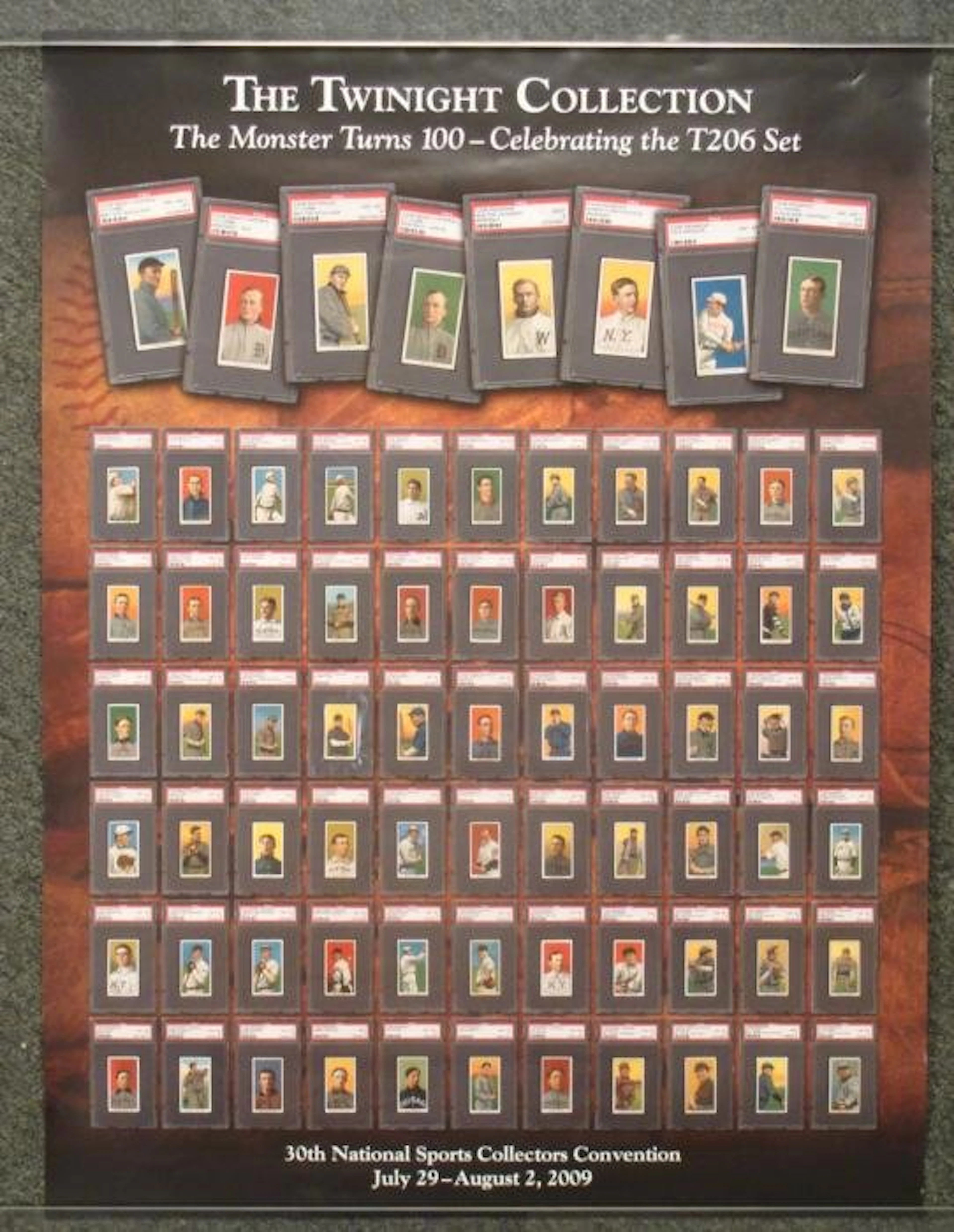 Vintage Baseball Card Poster Twinight Collection 2009