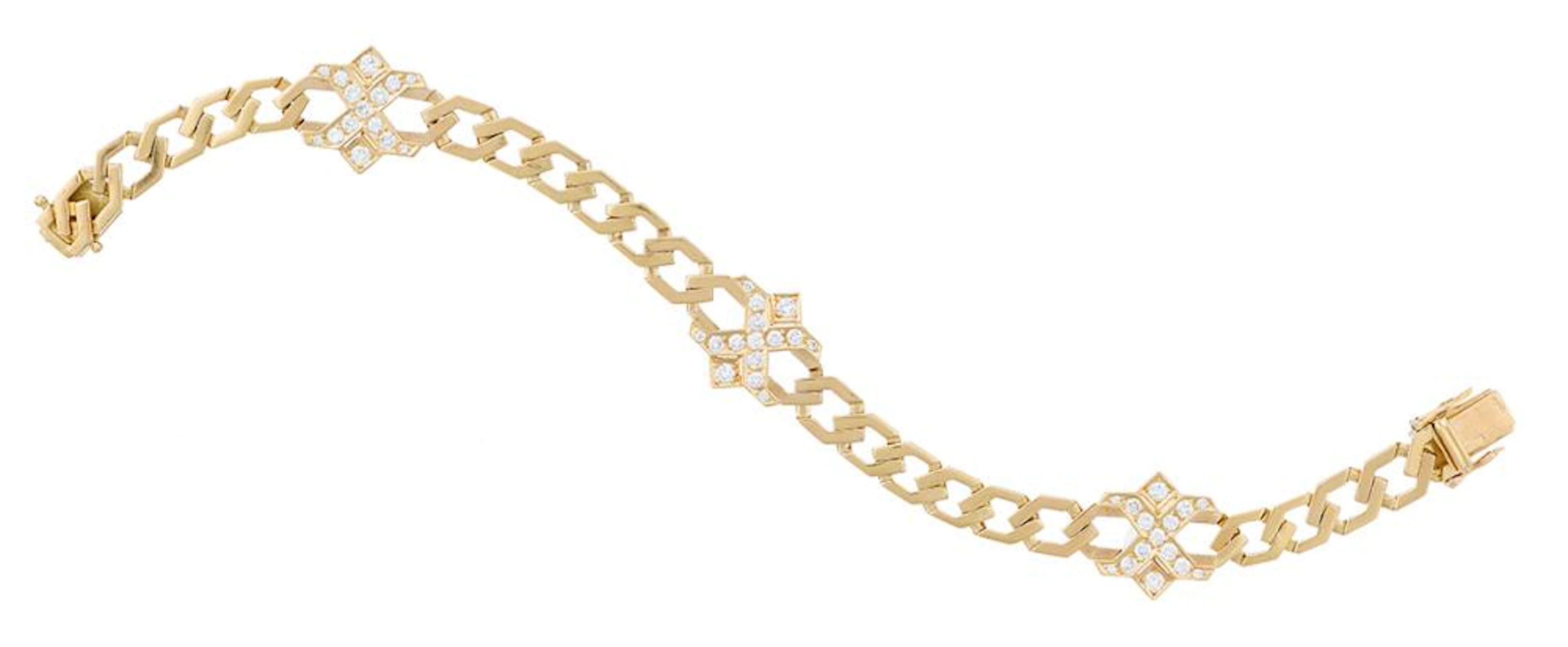 Gentleman's Diamond Bracelet