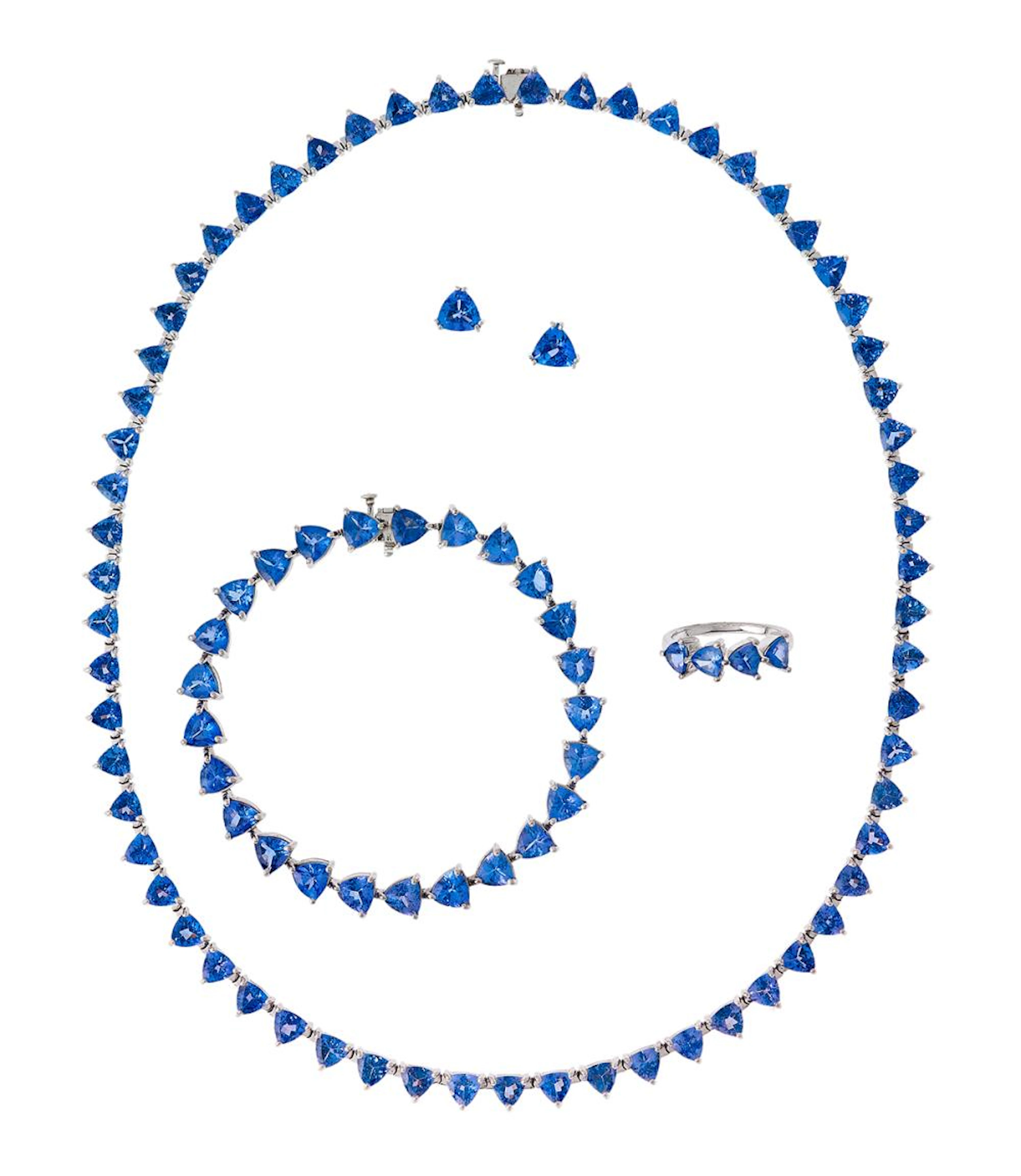 Tanzanite Jewelry Suite