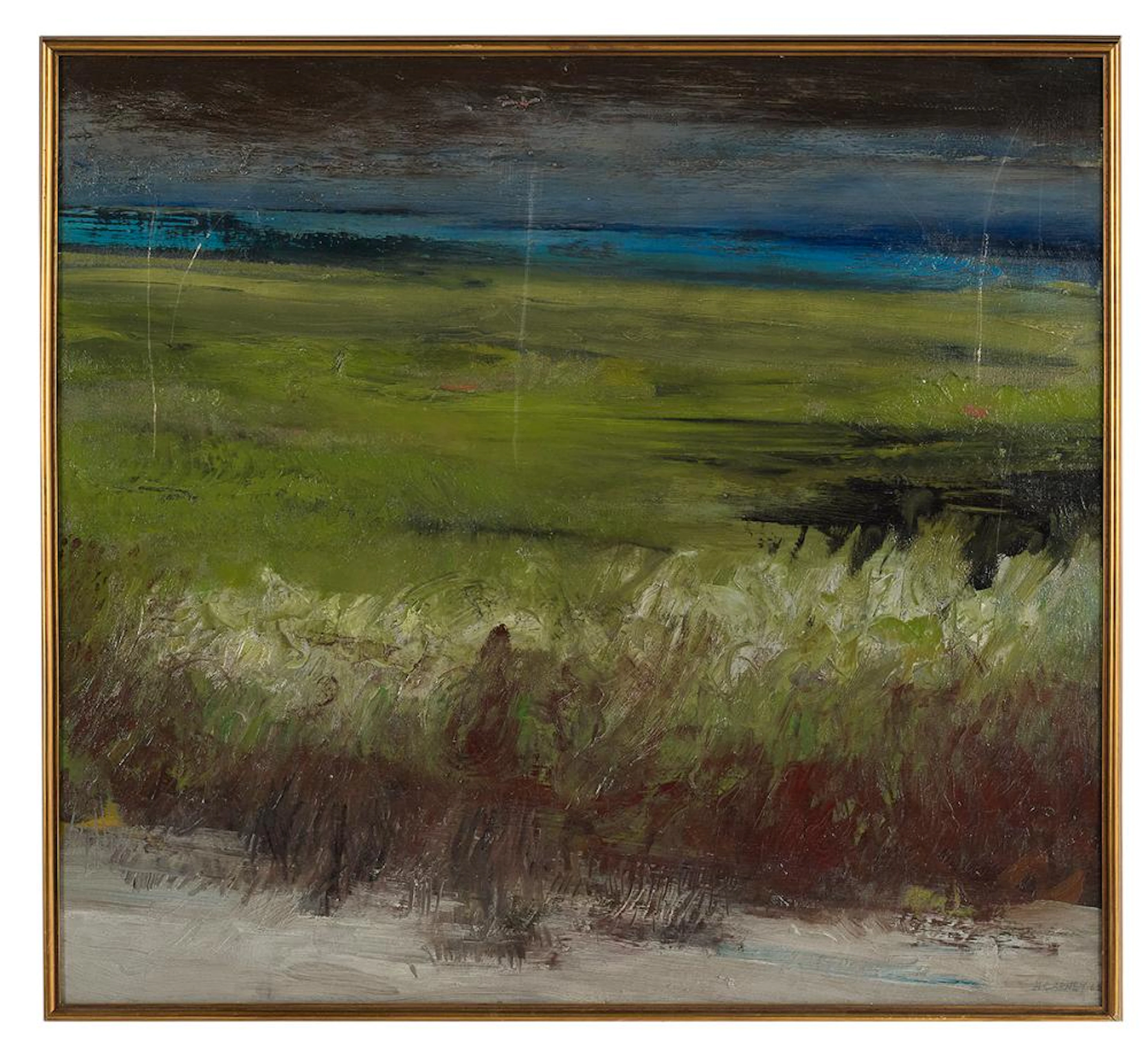 Harold E. Carney (American/Louisiana, 1929-1985), "Landscape"