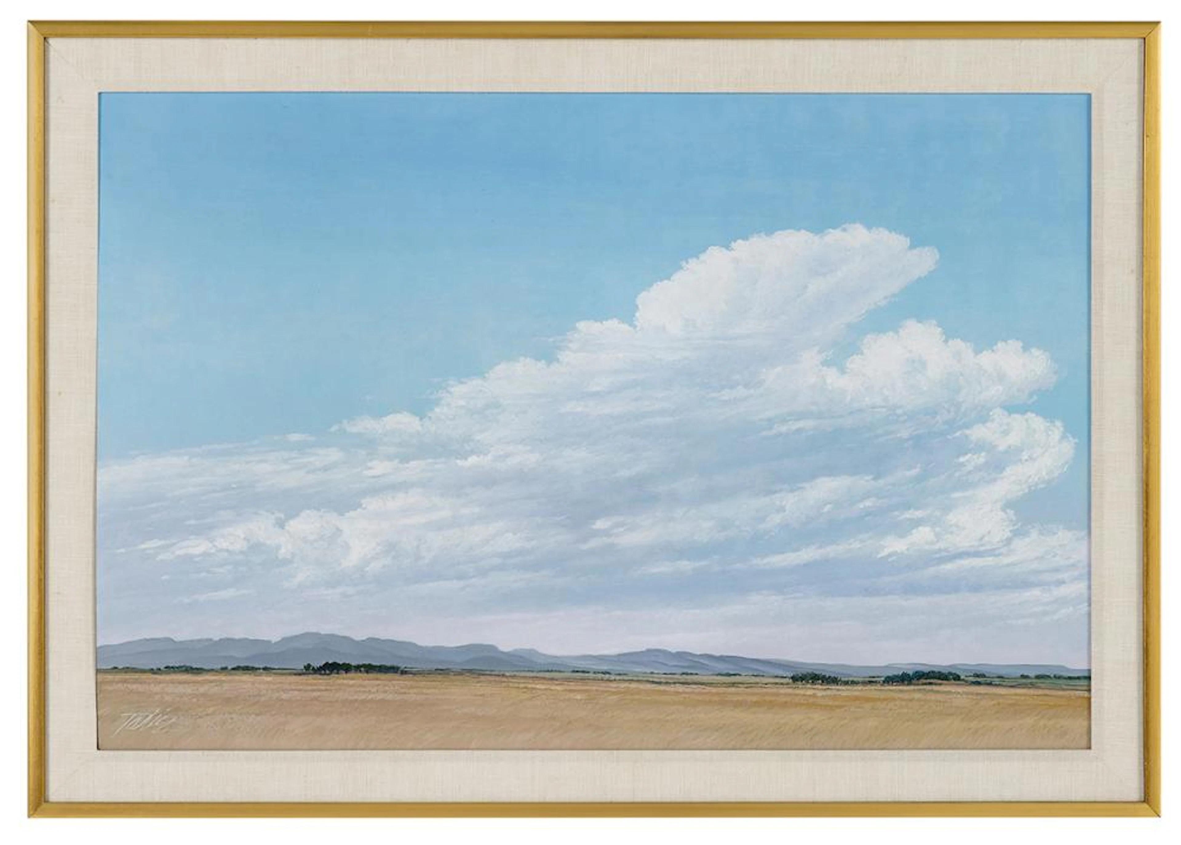 Tallie Moore (American/Texas, b. ca. 1933), "Cloud Flight - Davis"