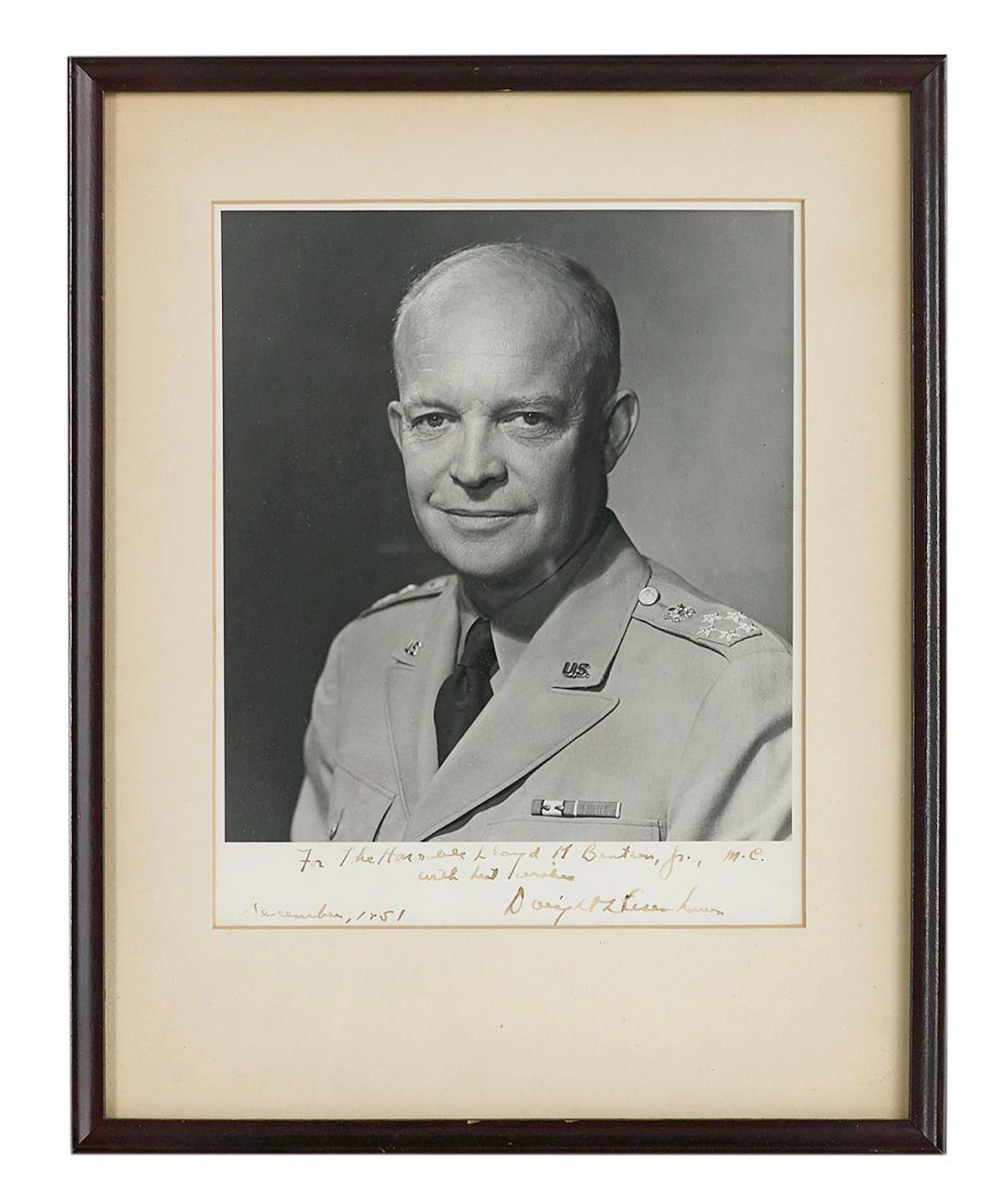 Dwight D. Eisenhower Autographed Photograph
